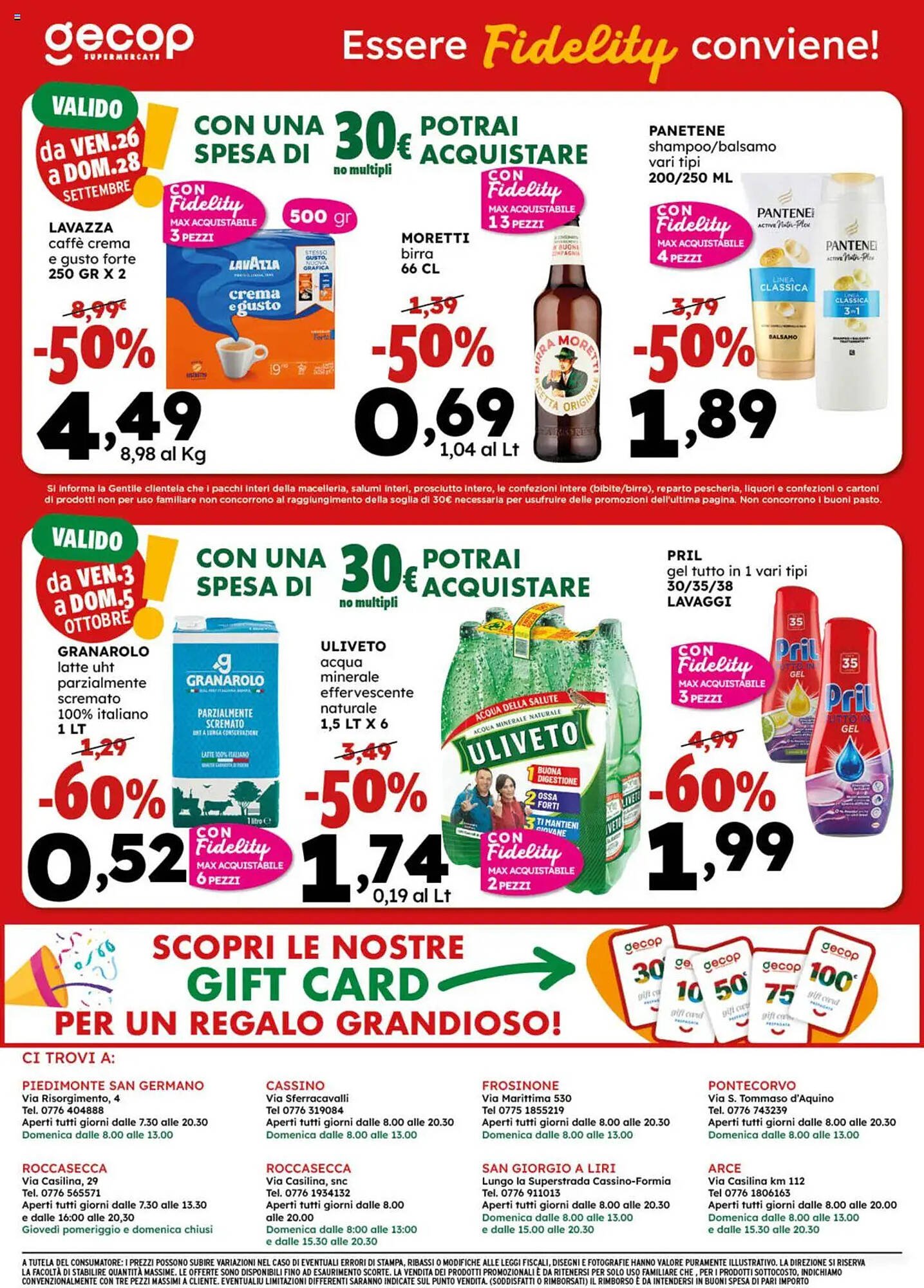 Volantino Gecop (2025-09-22 - 2025-10-05)