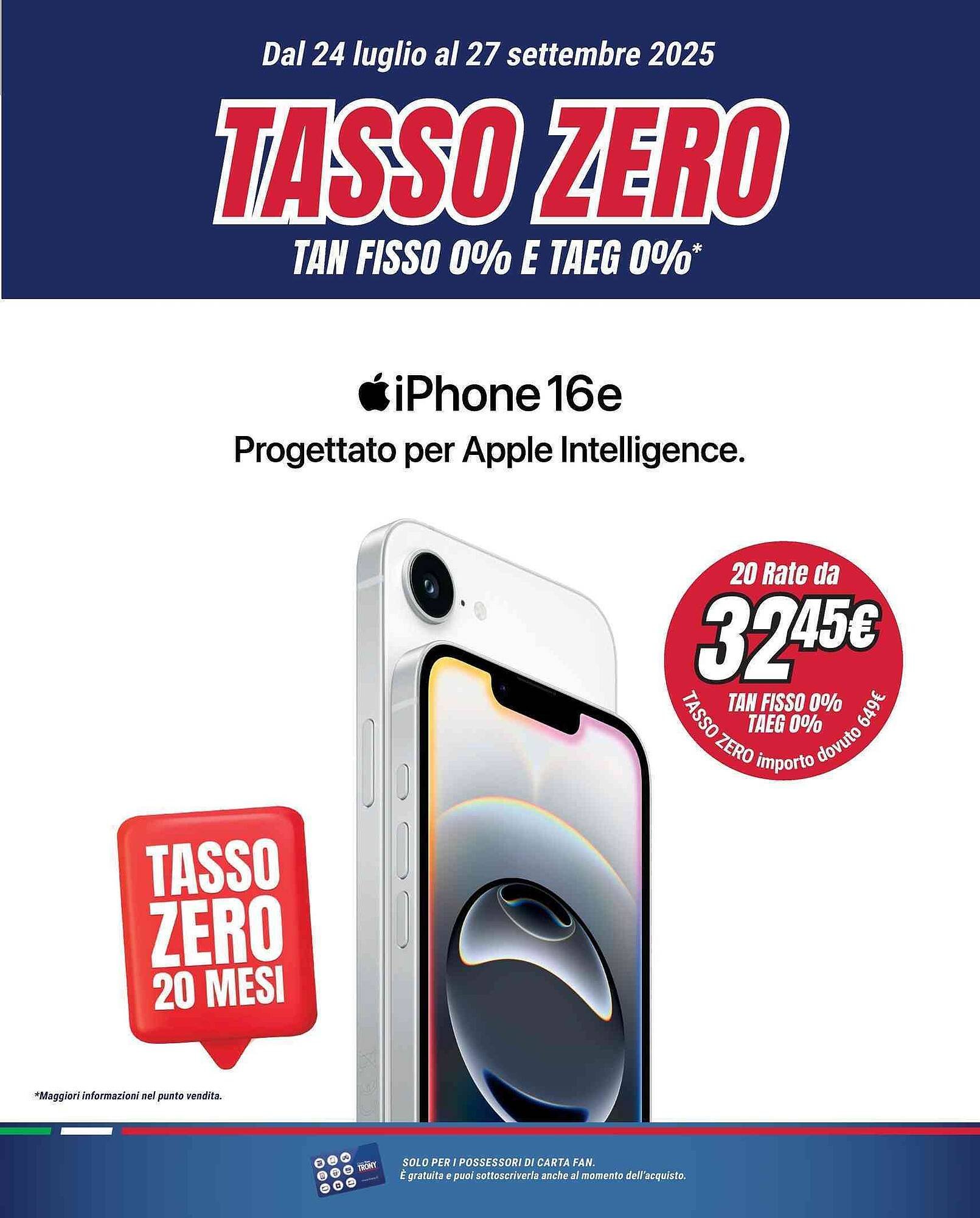 Volantino Trony (2025-08-01 - 2025-08-20)