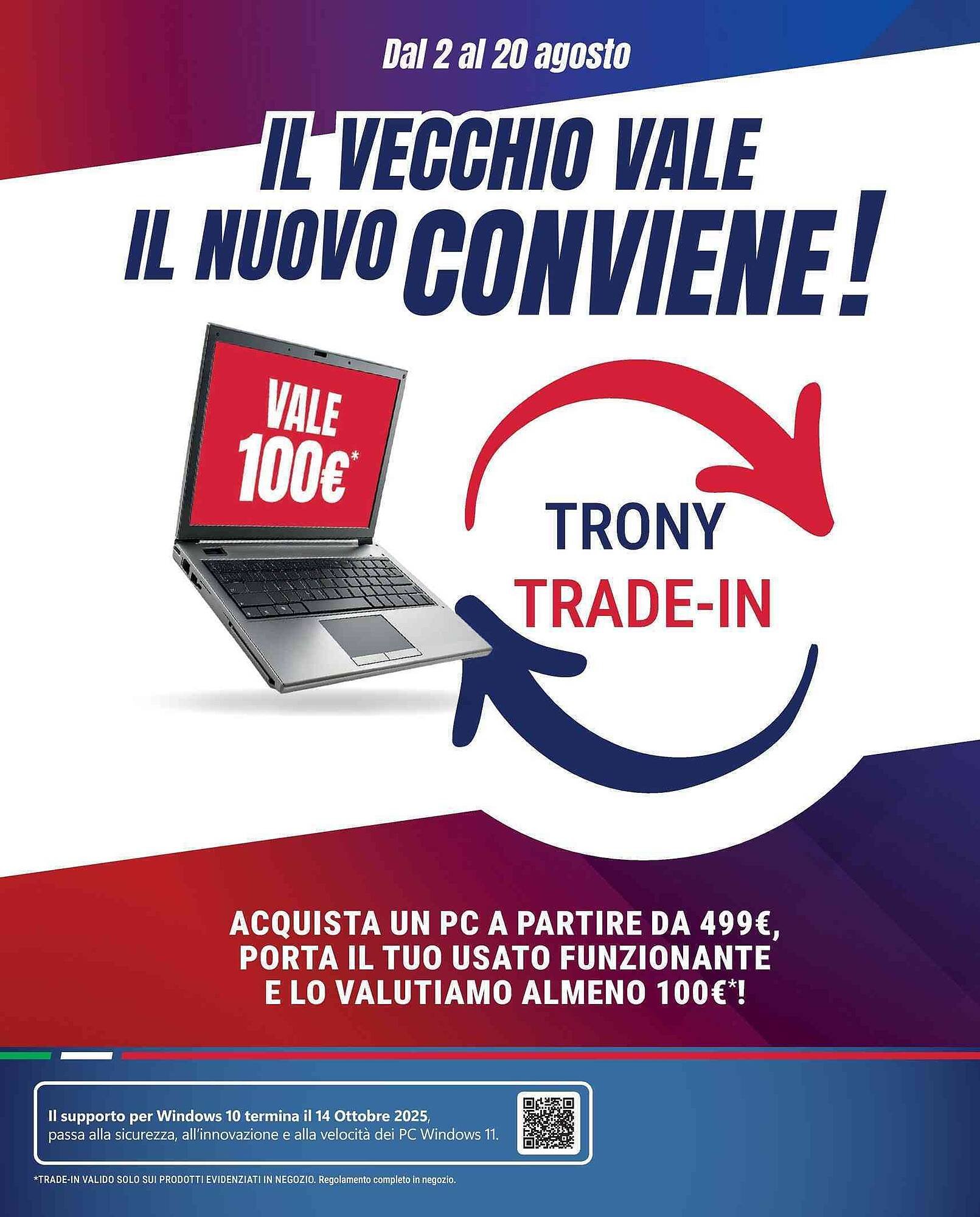 Volantino Trony (2025-08-01 - 2025-08-20)