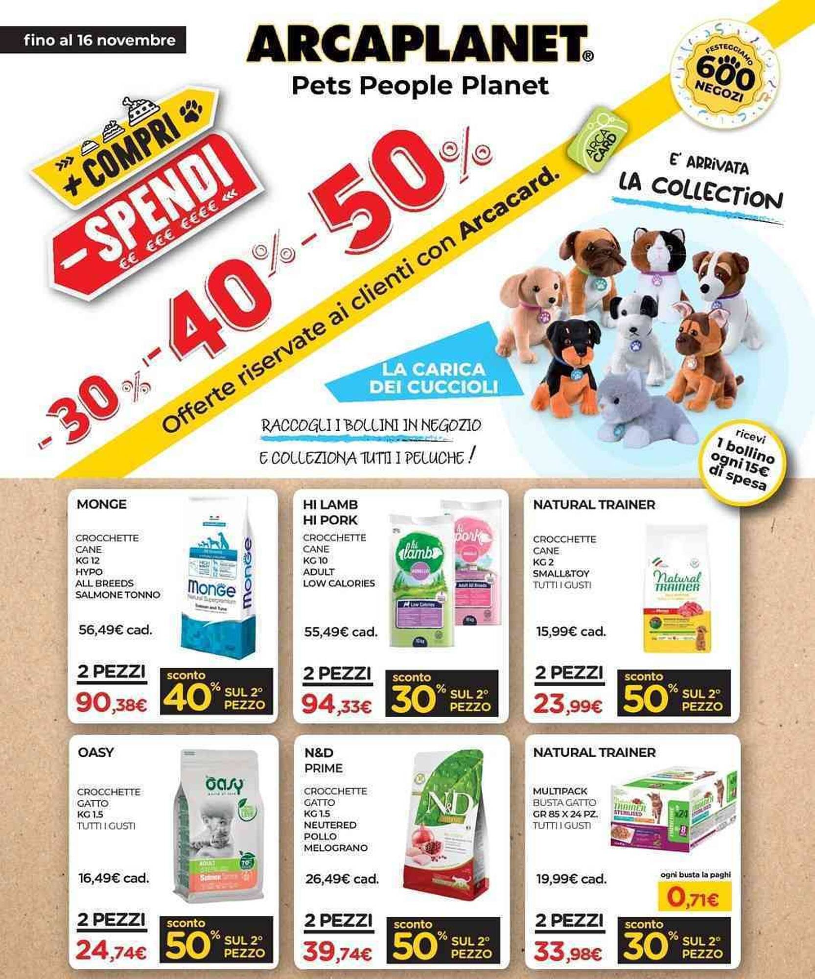 Volantino Arcaplanet (2025-11-03 - 2025-11-09)