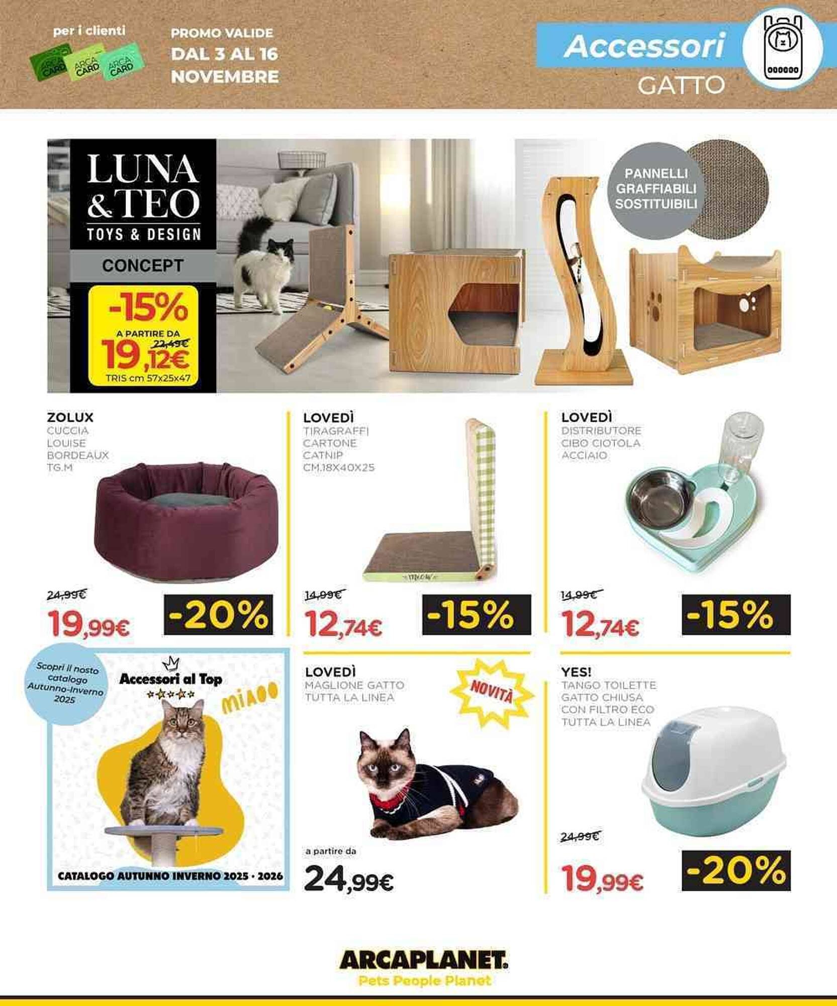 Volantino Arcaplanet (2025-11-03 - 2025-11-09)
