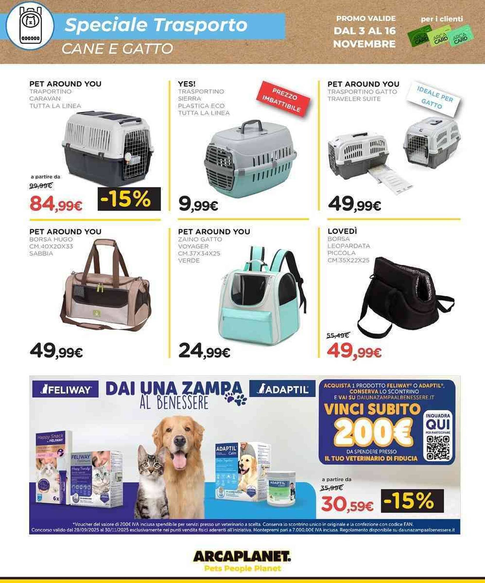 Volantino Arcaplanet (2025-11-03 - 2025-11-09)