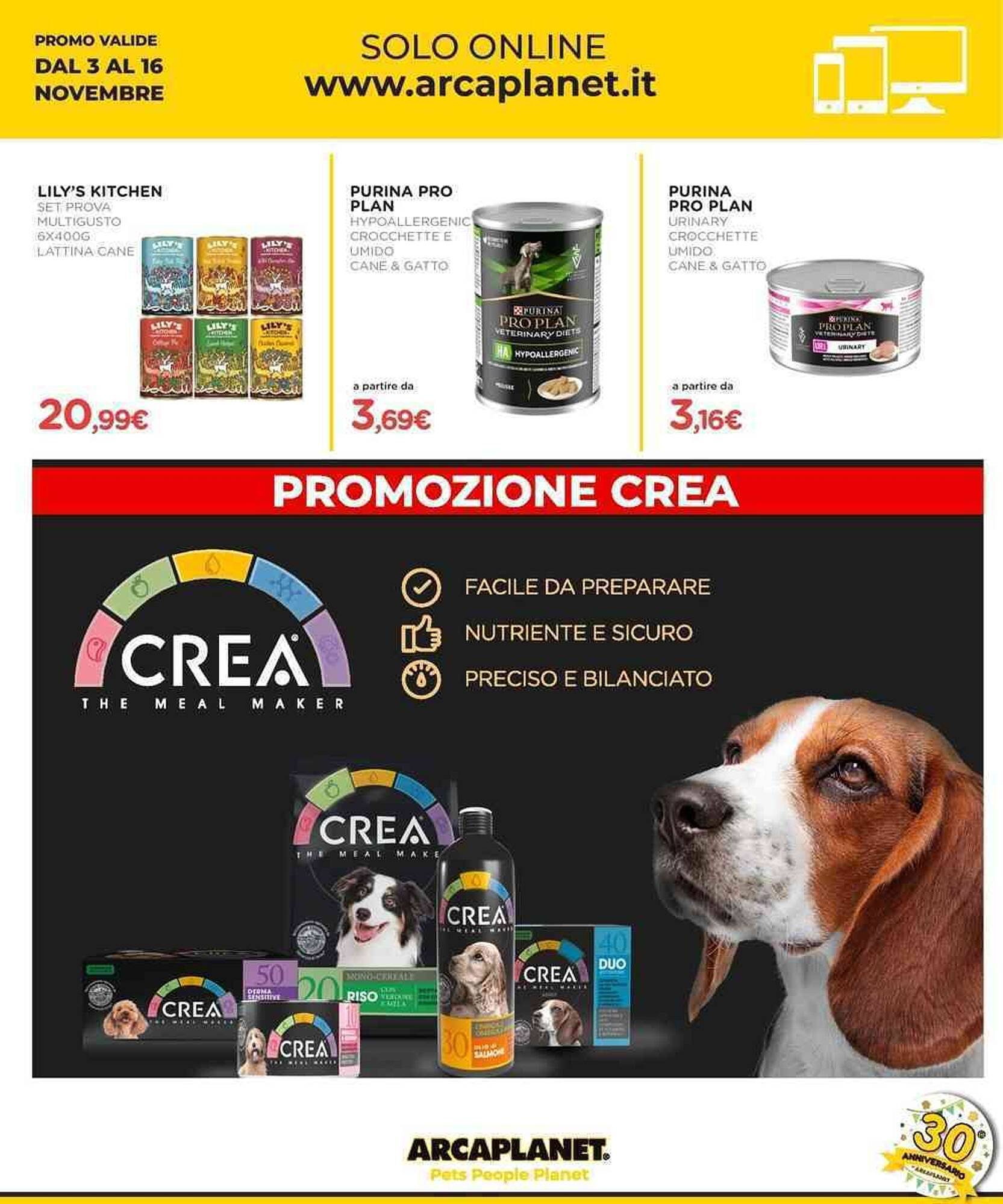 Volantino Arcaplanet (2025-11-03 - 2025-11-09)