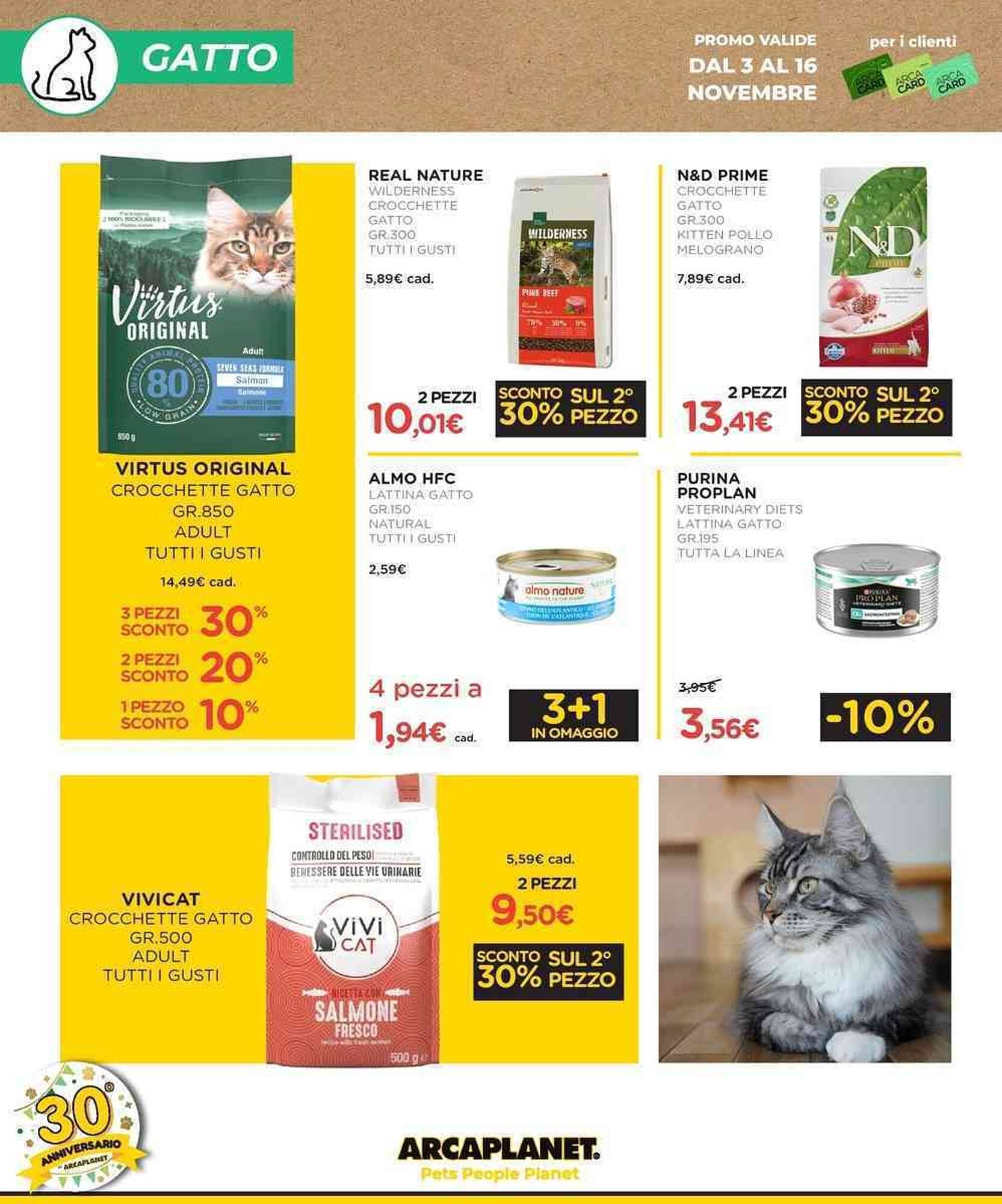 Volantino Arcaplanet (2025-11-03 - 2025-11-09)