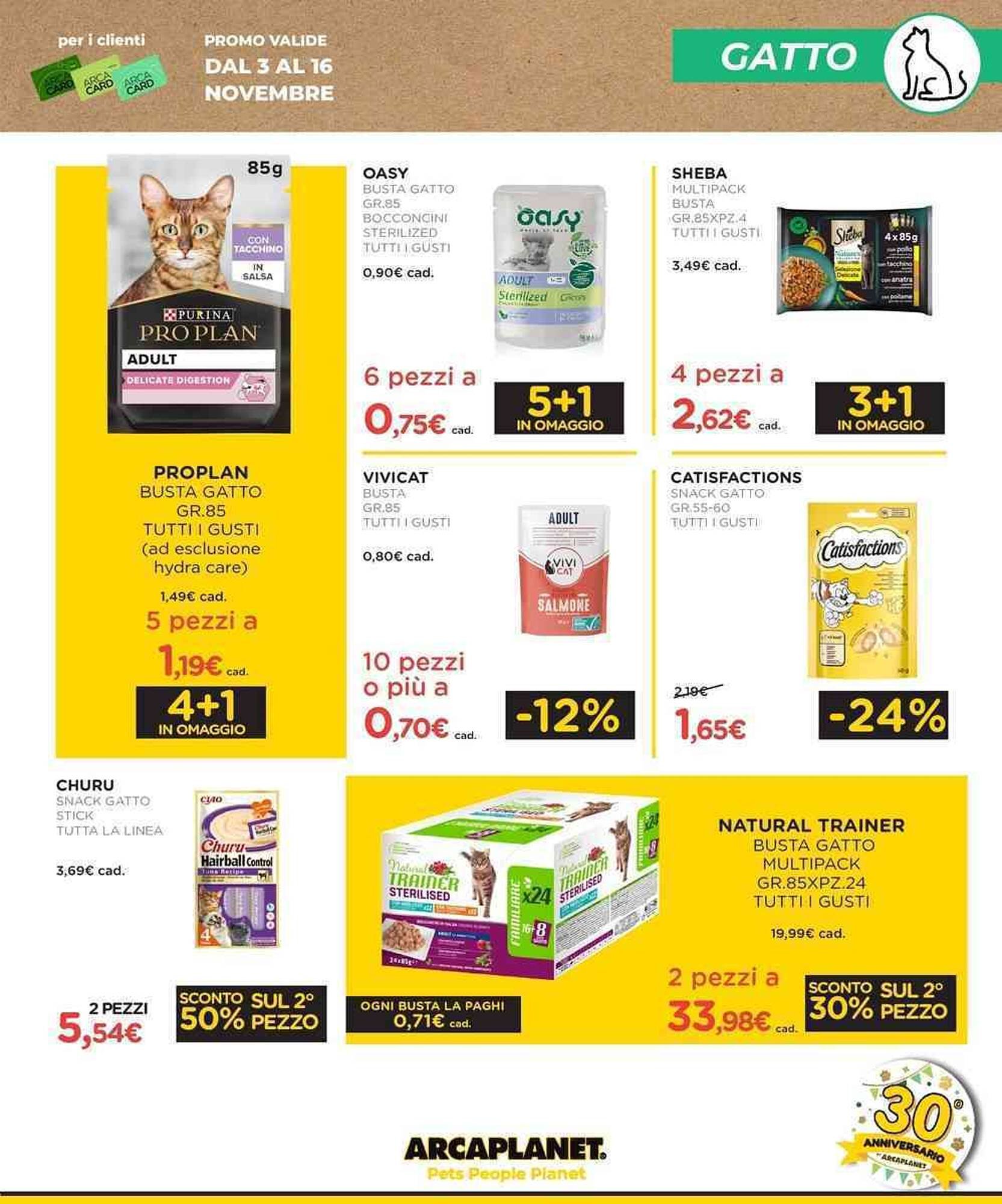 Volantino Arcaplanet (2025-11-03 - 2025-11-09)