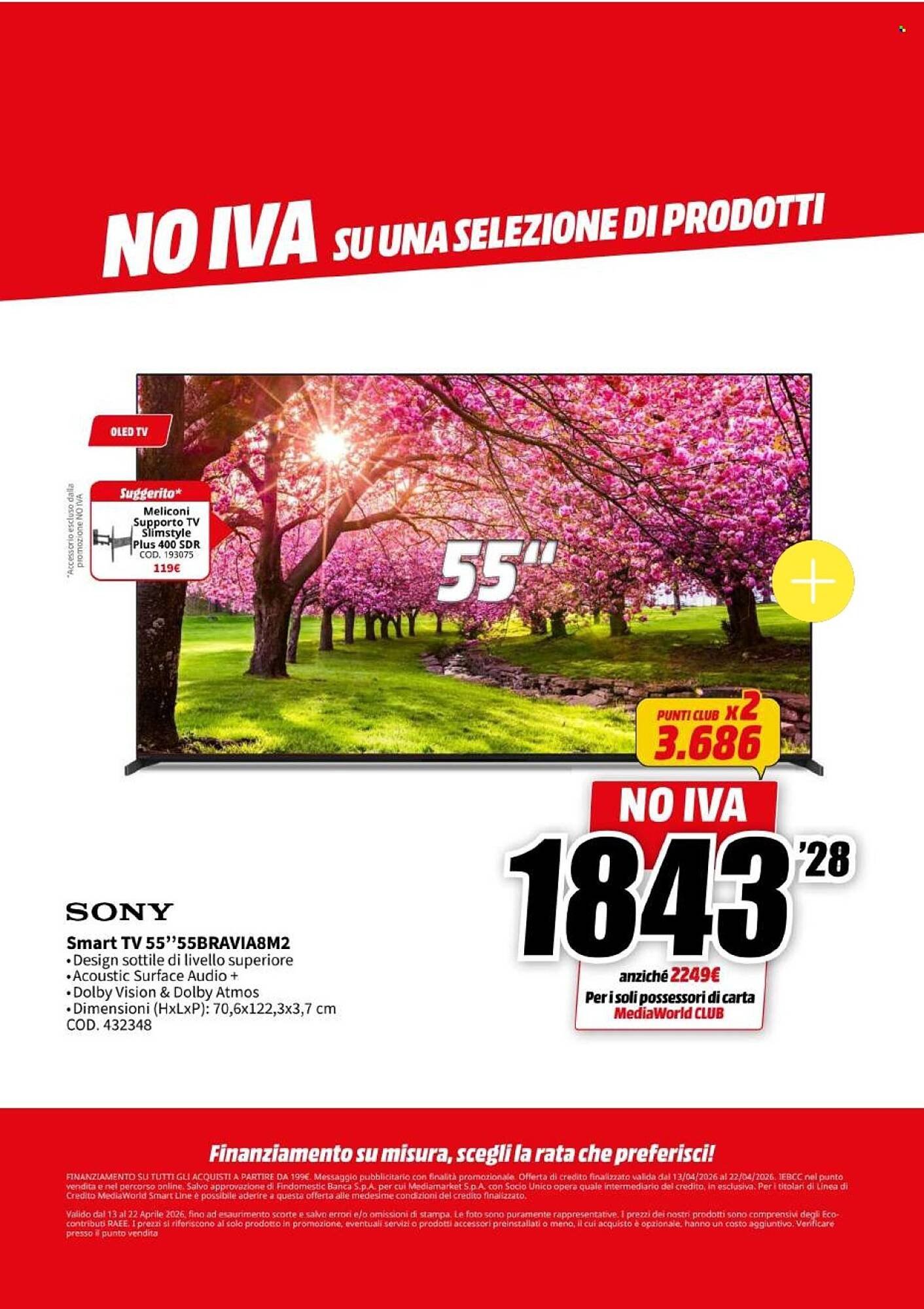 Volantino MediaWorld (2026-04-13 - 2026-04-22)
