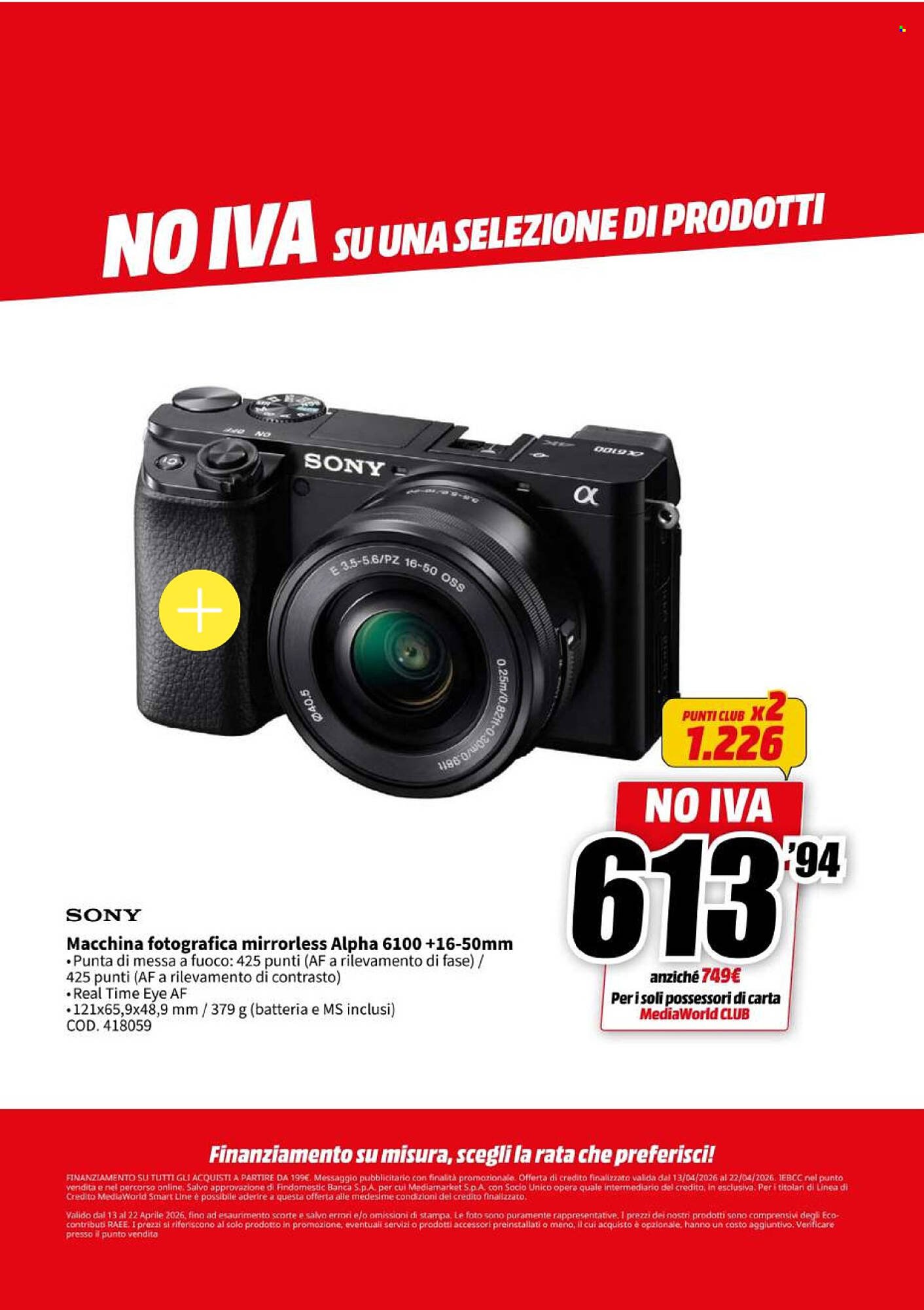 Volantino MediaWorld (2026-04-13 - 2026-04-22)