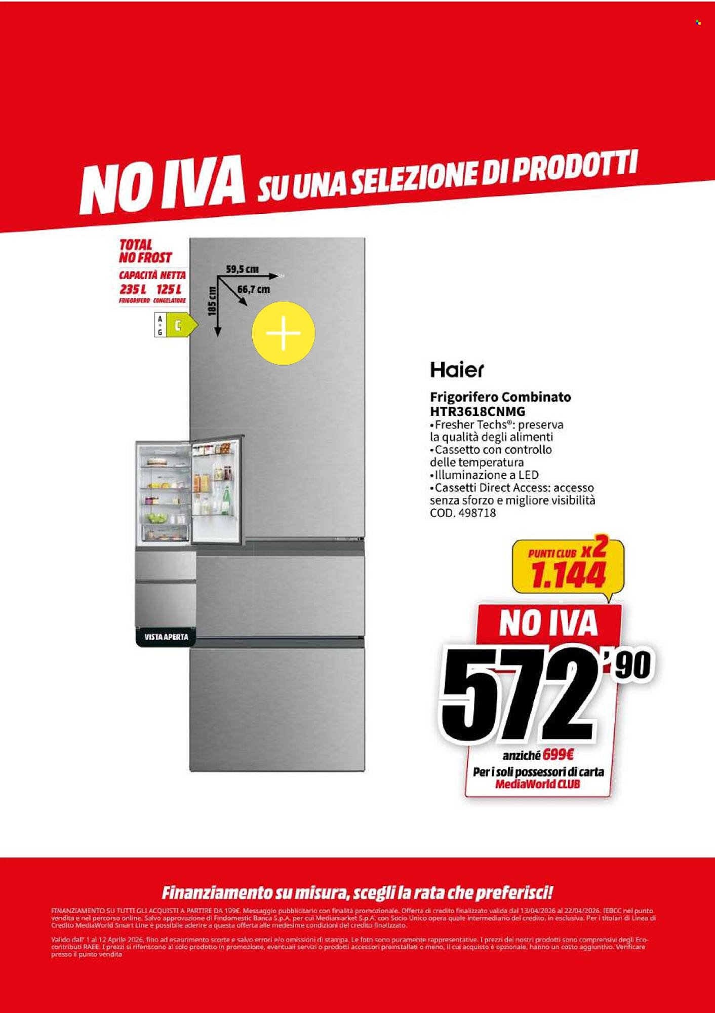 Volantino MediaWorld (2026-04-13 - 2026-04-22)