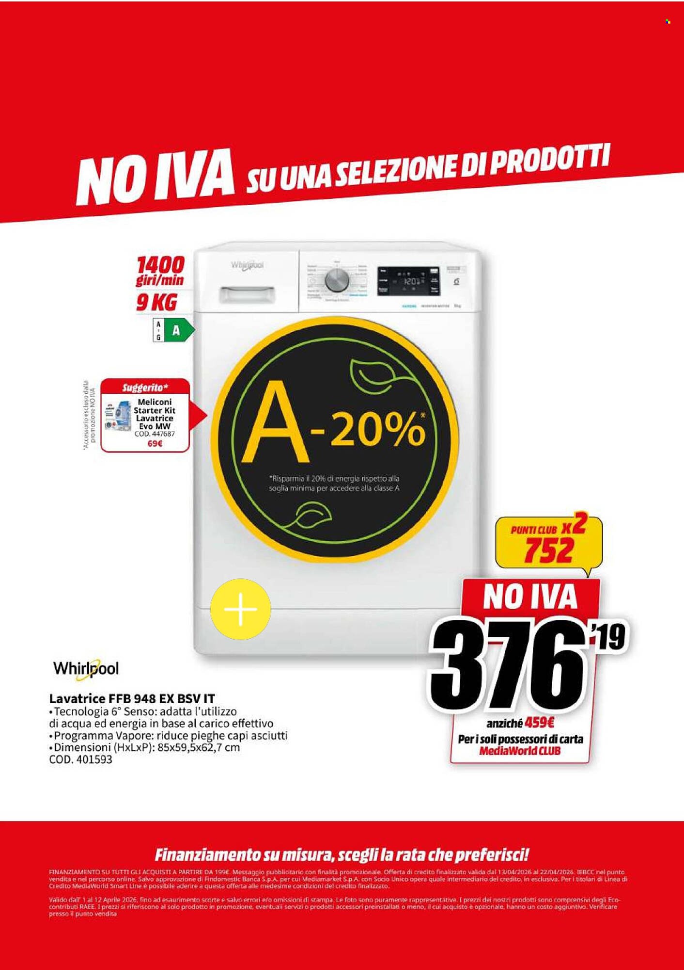 Volantino MediaWorld (2026-04-13 - 2026-04-22)