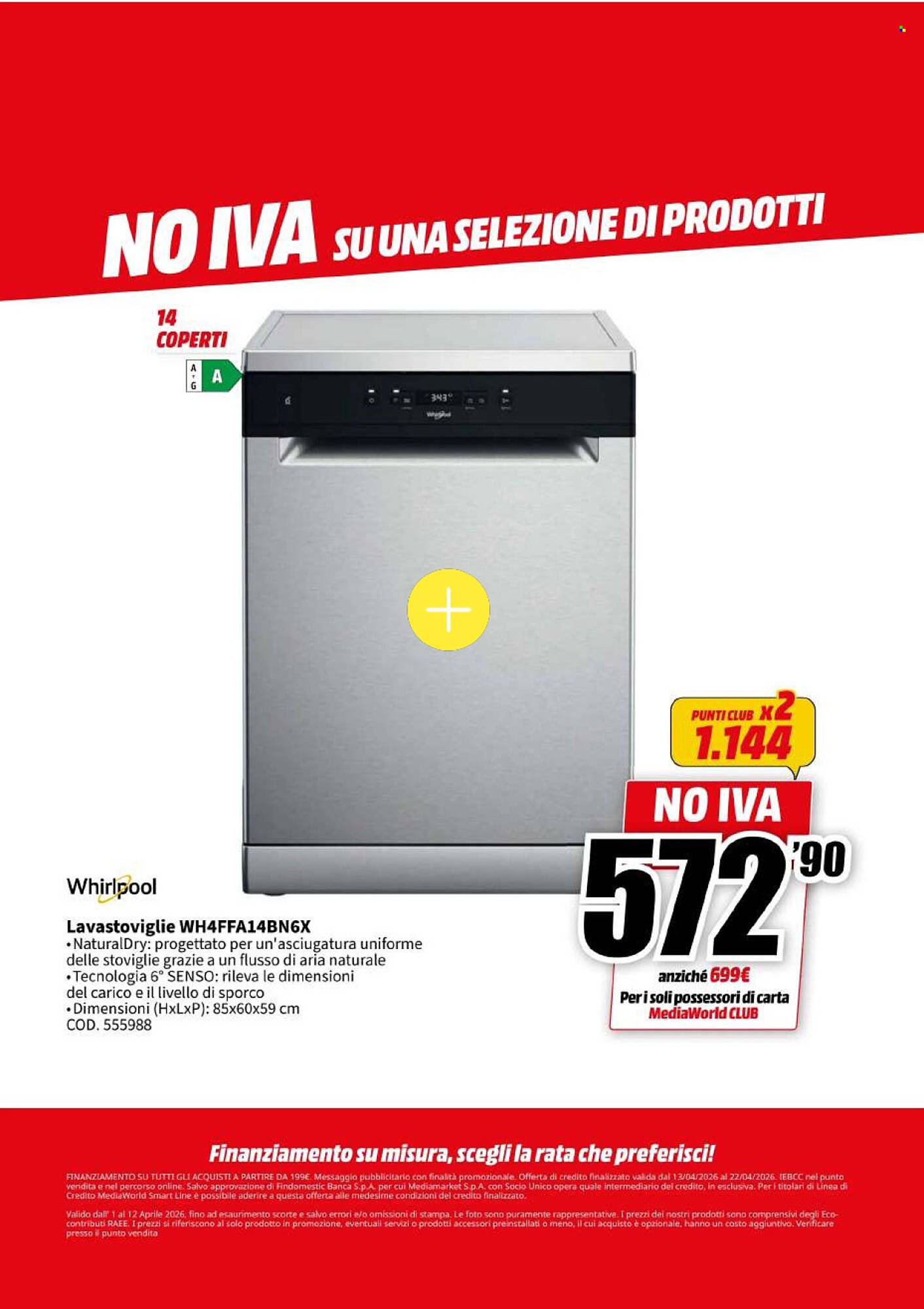 Volantino MediaWorld (2026-04-13 - 2026-04-22)