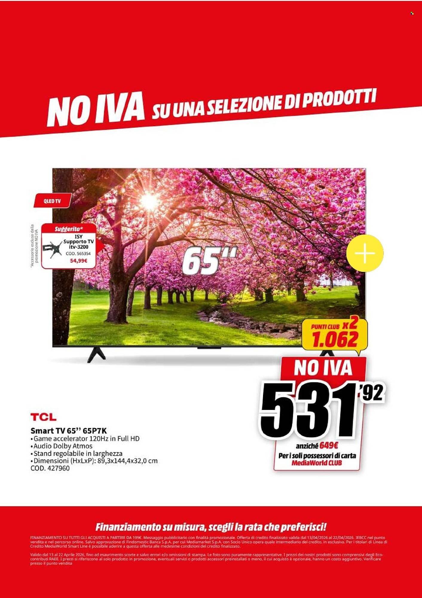 Volantino MediaWorld (2026-04-13 - 2026-04-22)