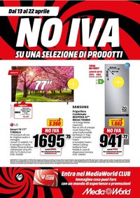 Volantino MediaWorld (2026-04-13 - 2026-04-22)