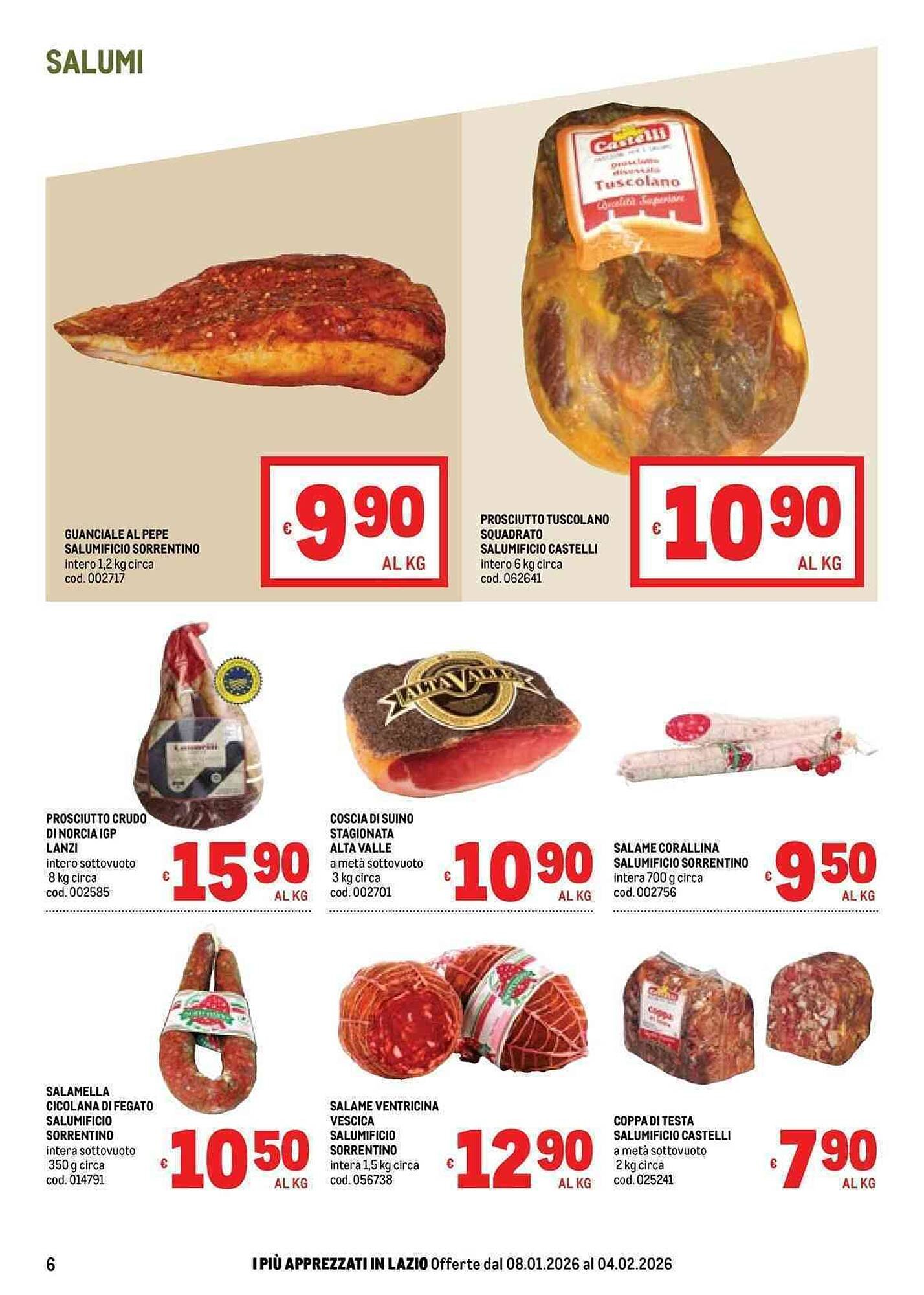 Volantino Metro (2026-01-15 - 2026-02-04)