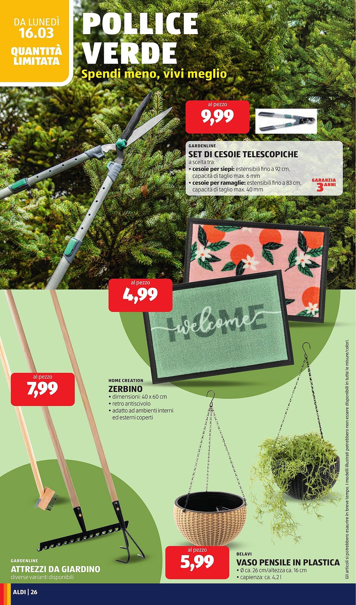Volantino ALDI (2026-03-16 - 2026-03-22)