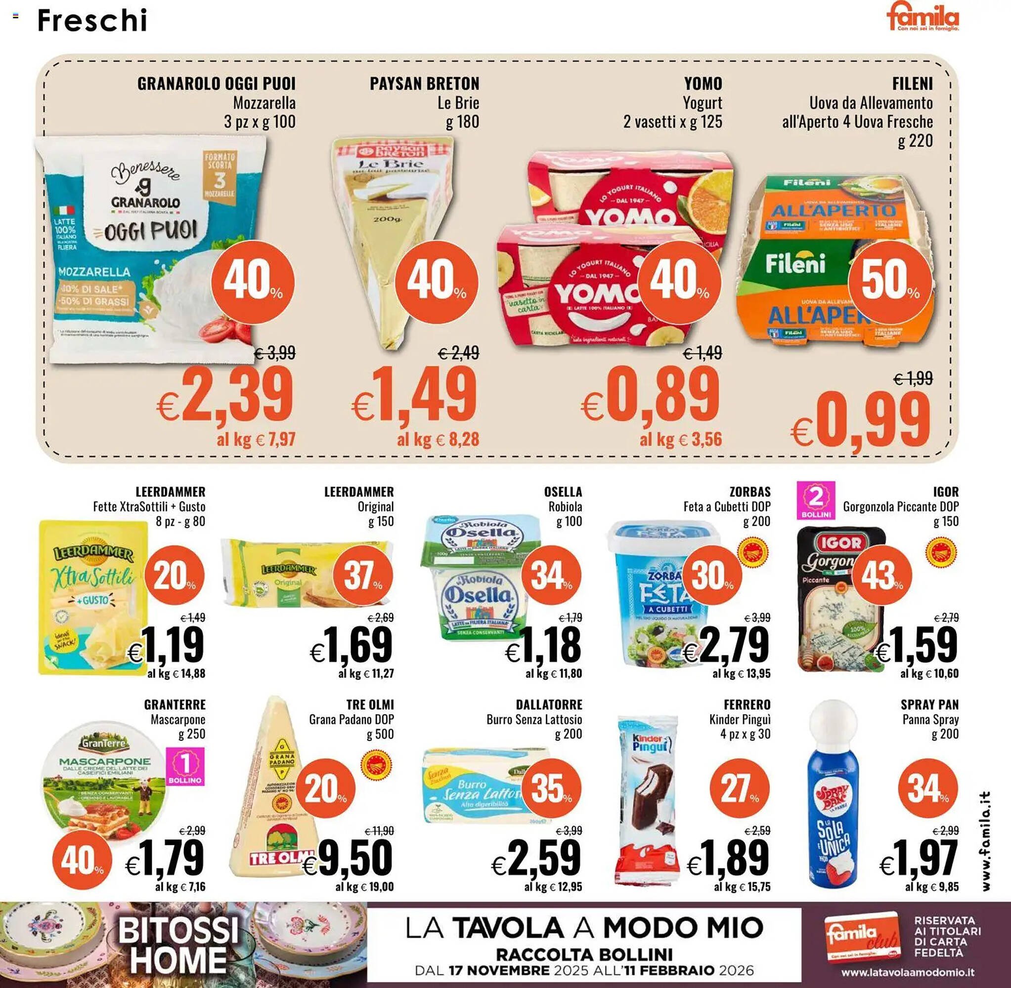 Volantino Famila (2025-11-27 - 2025-12-10)