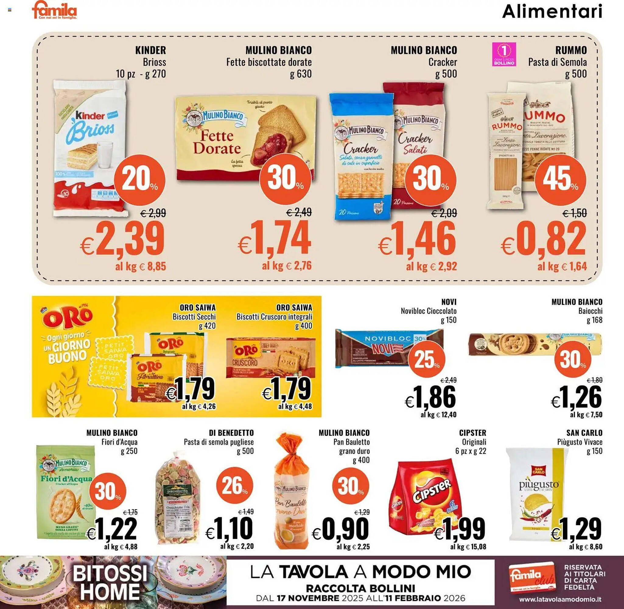 Volantino Famila (2025-11-27 - 2025-12-10)