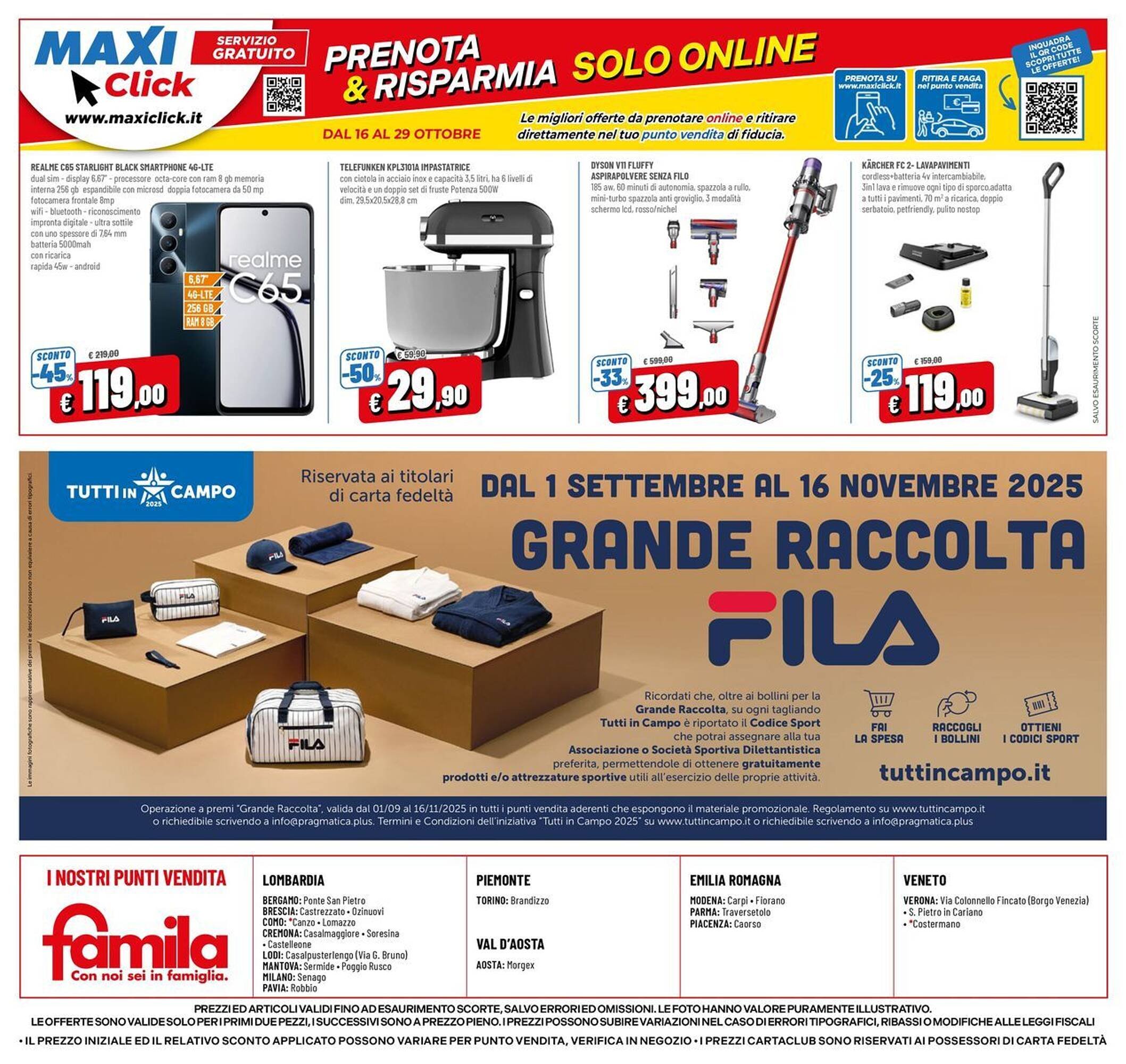 Volantino Famila (2025-10-16 - 2025-10-29)