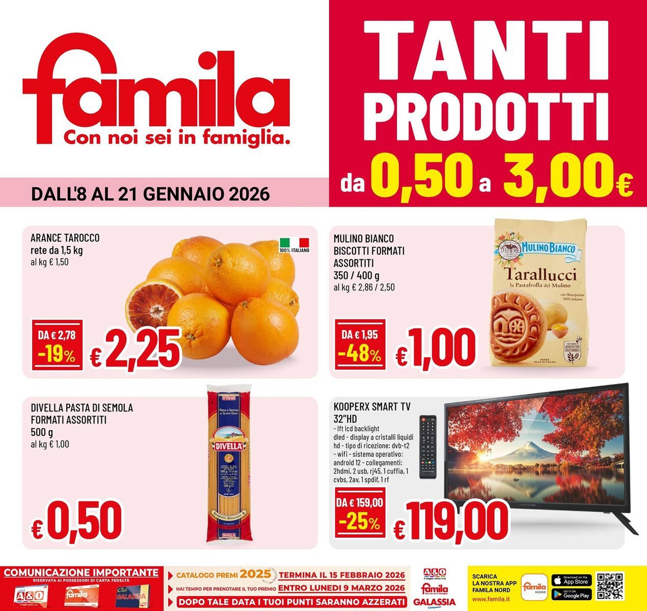 Volantino Famila (2026-01-08 - 2026-01-21)