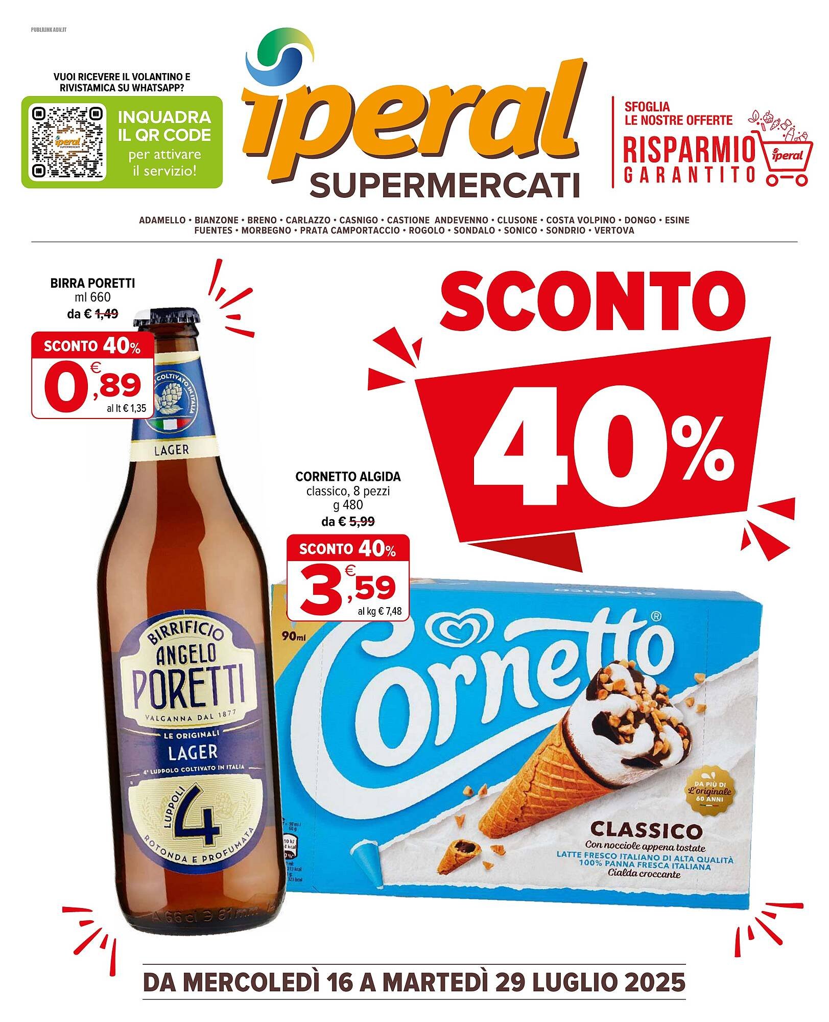 Volantino Iperal (2025-07-16 - 2025-07-29)