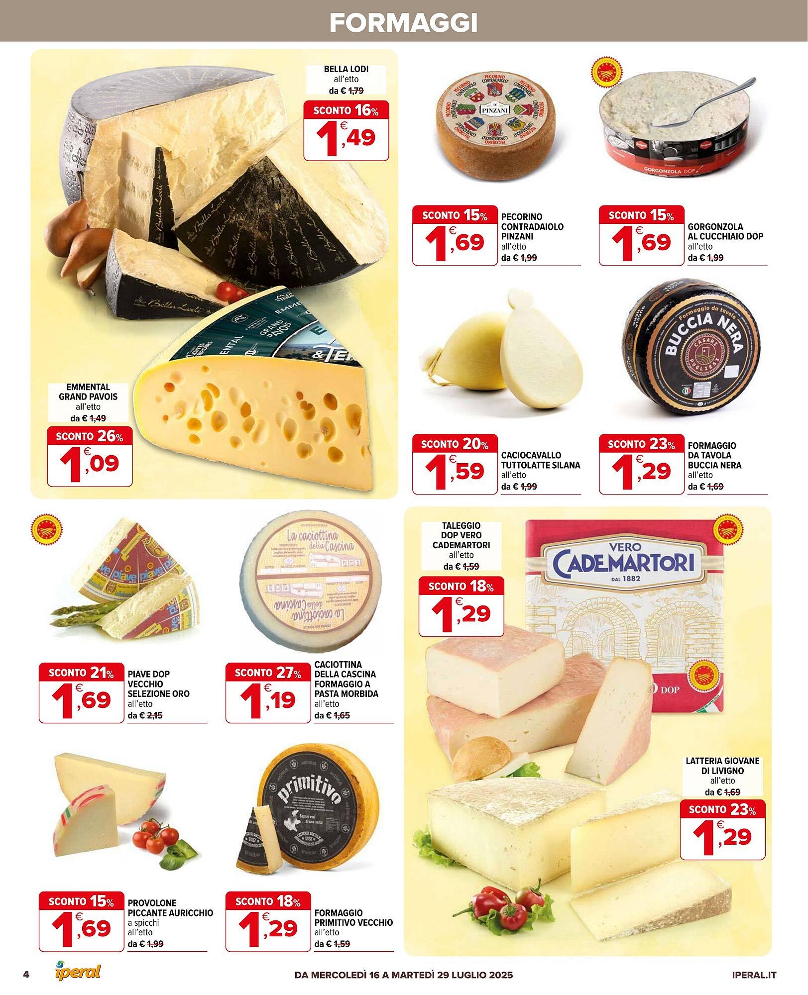 Volantino Iperal (2025-07-16 - 2025-07-29)