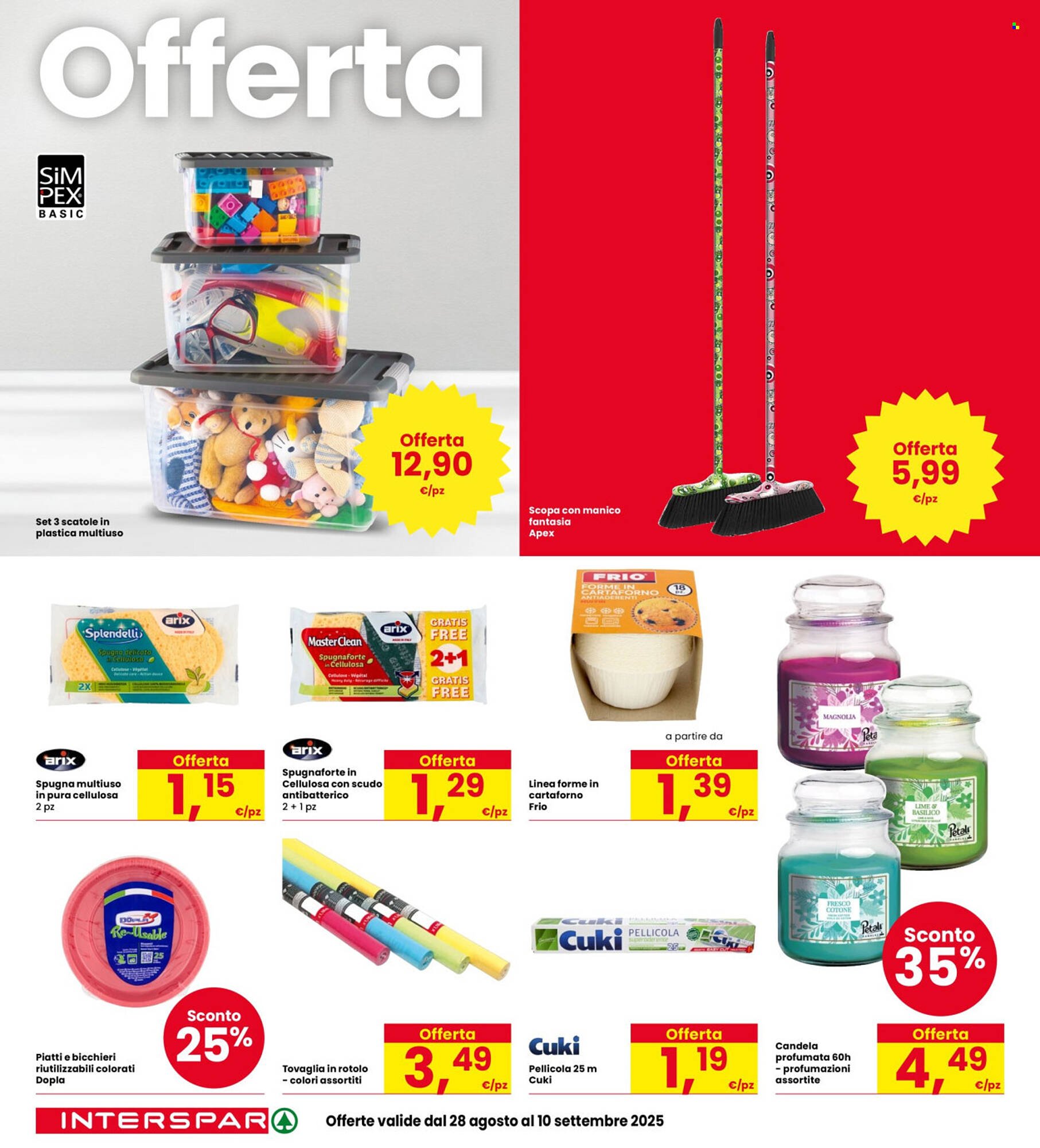 Volantino Interspar (2025-08-28 - 2025-09-10)