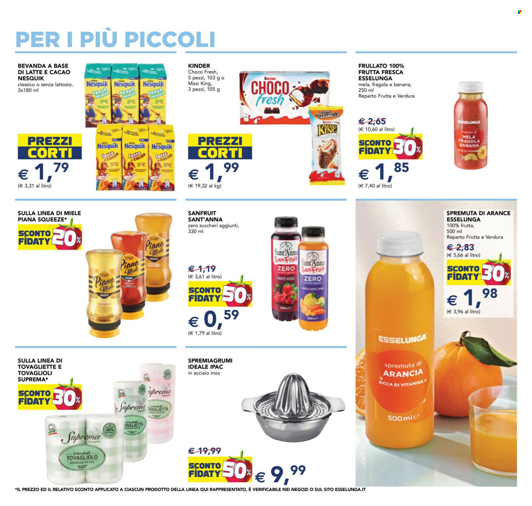 Volantino Esselunga (2026-01-15 - 2026-01-28)