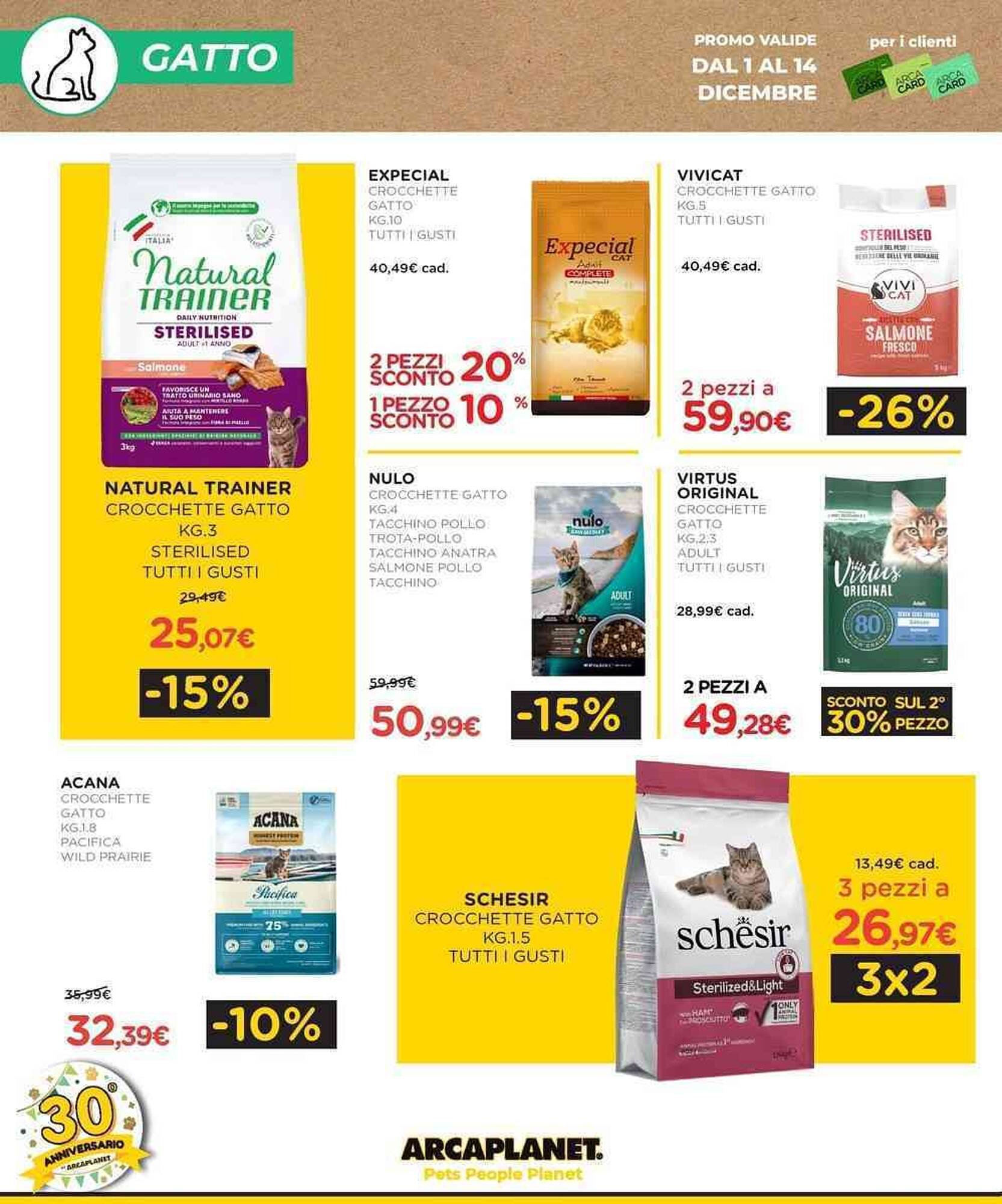 Volantino Arcaplanet (2025-12-08 - 2025-12-14)