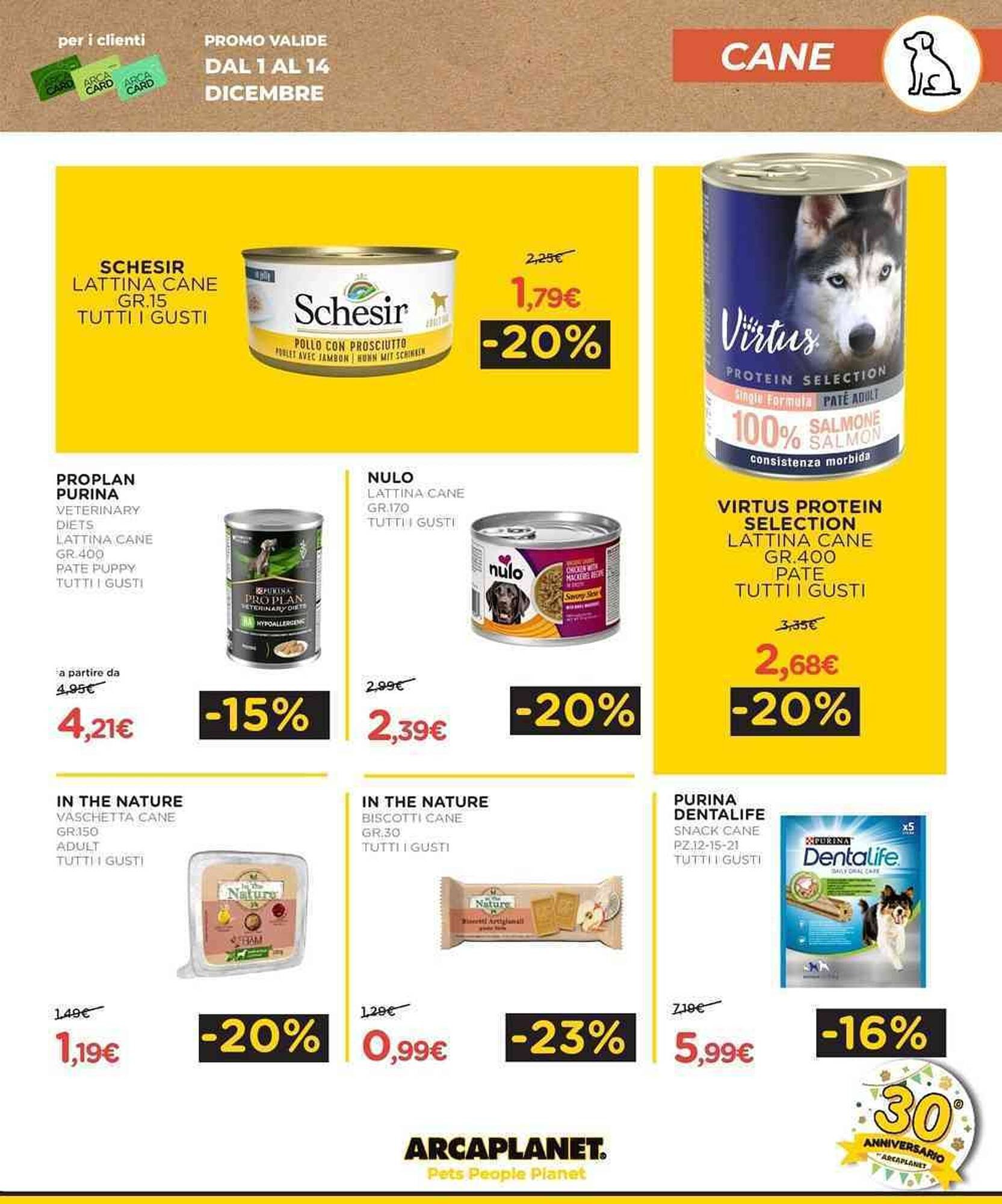Volantino Arcaplanet (2025-12-08 - 2025-12-14)