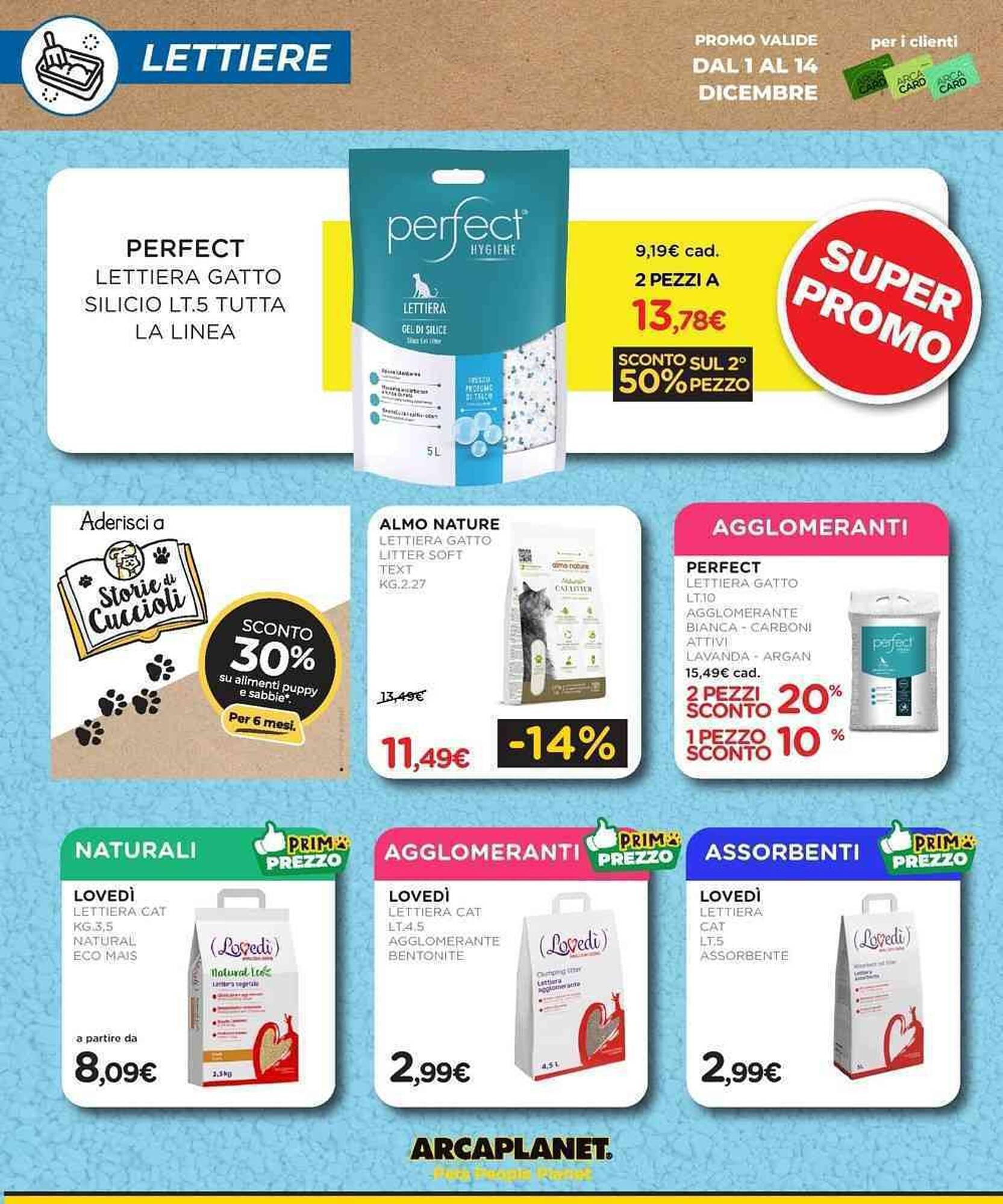 Volantino Arcaplanet (2025-12-08 - 2025-12-14)