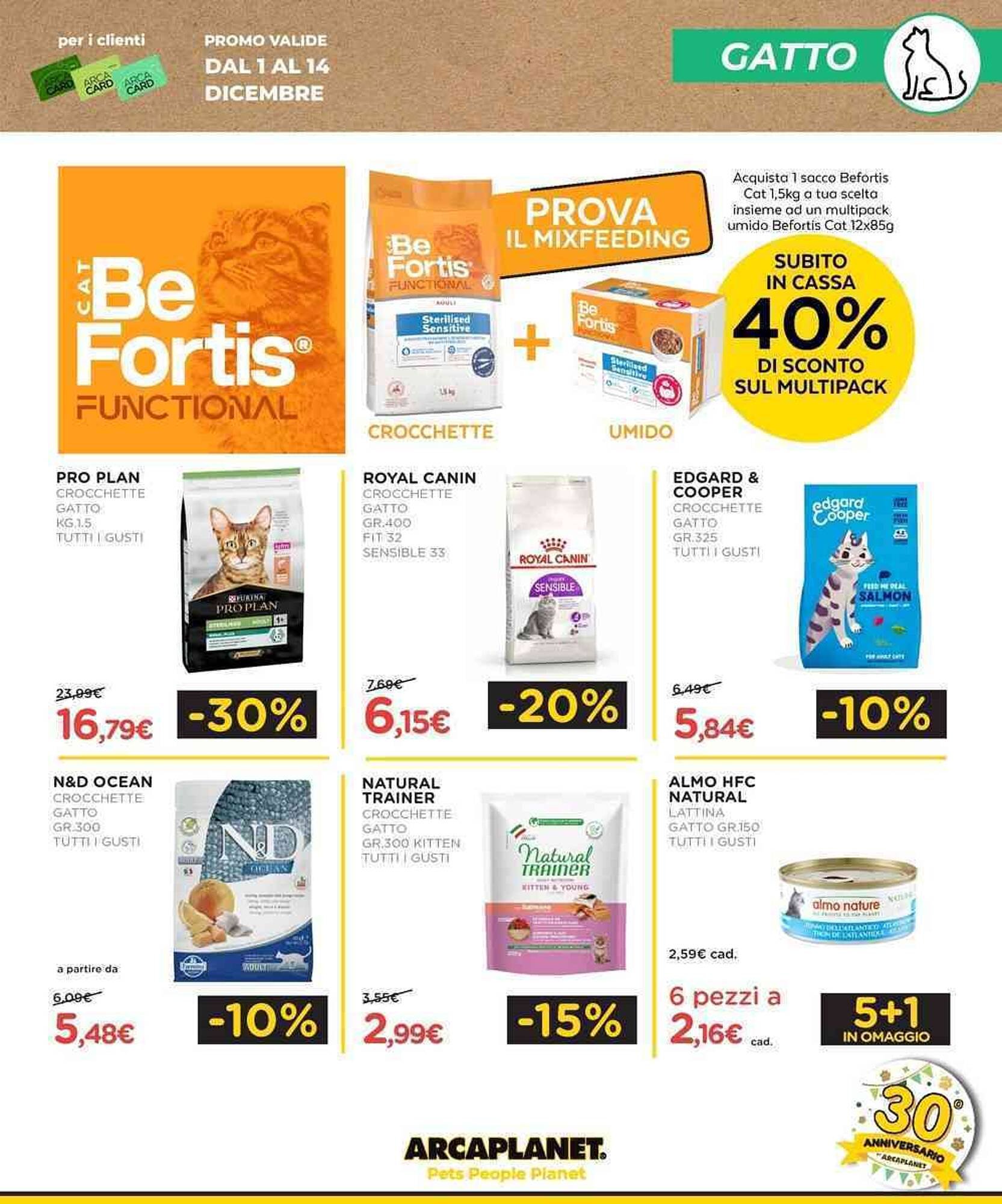 Volantino Arcaplanet (2025-12-08 - 2025-12-14)