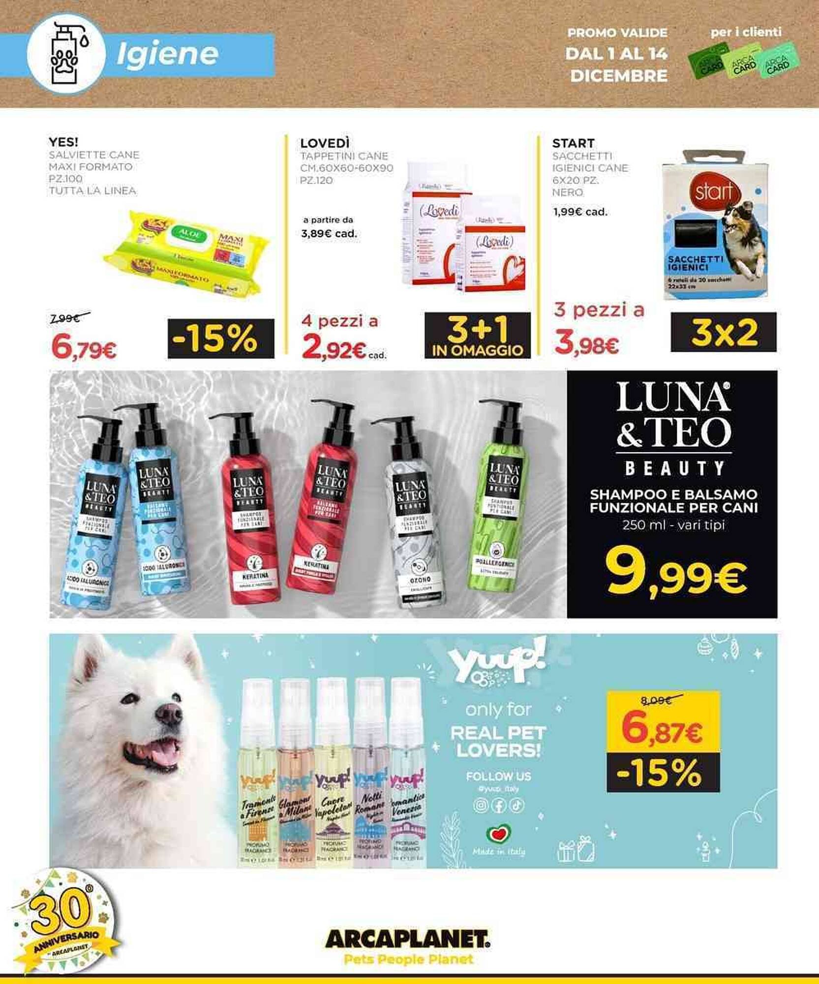 Volantino Arcaplanet (2025-12-08 - 2025-12-14)