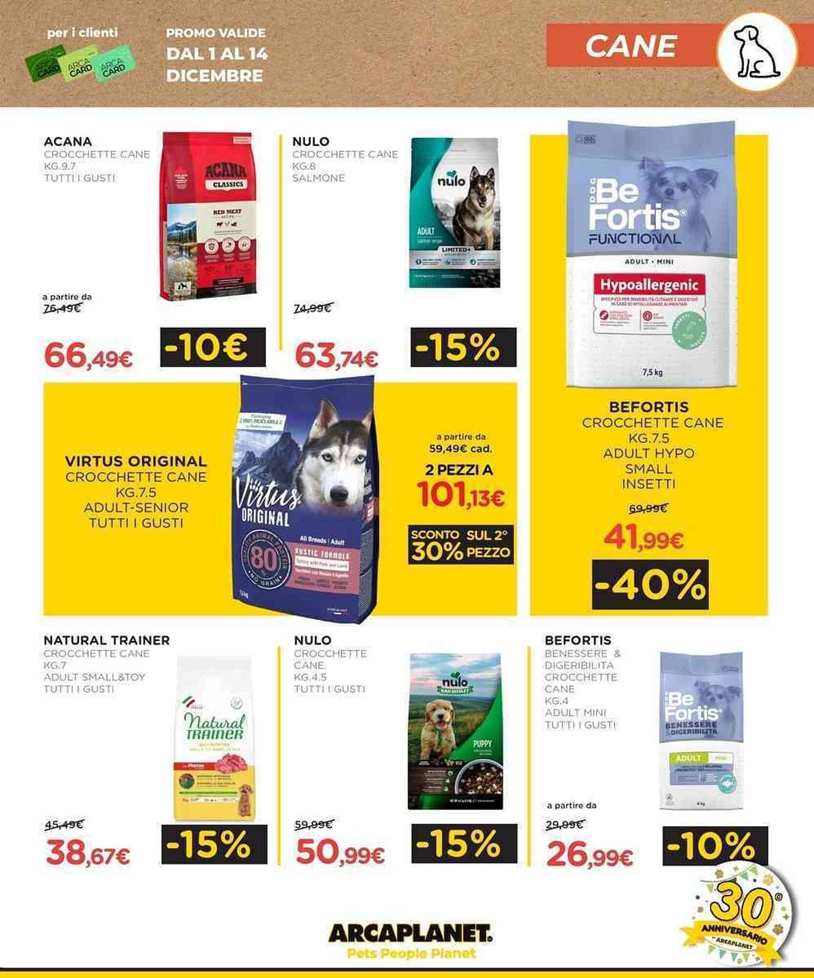 Volantino Arcaplanet (2025-12-08 - 2025-12-14)