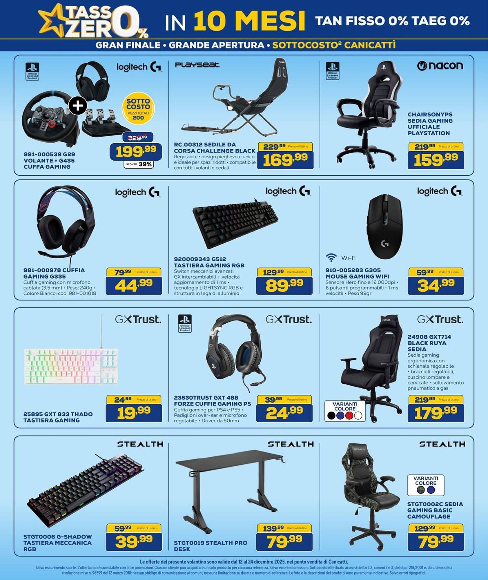 Volantino Euronics (2025-12-12 - 2025-12-24)