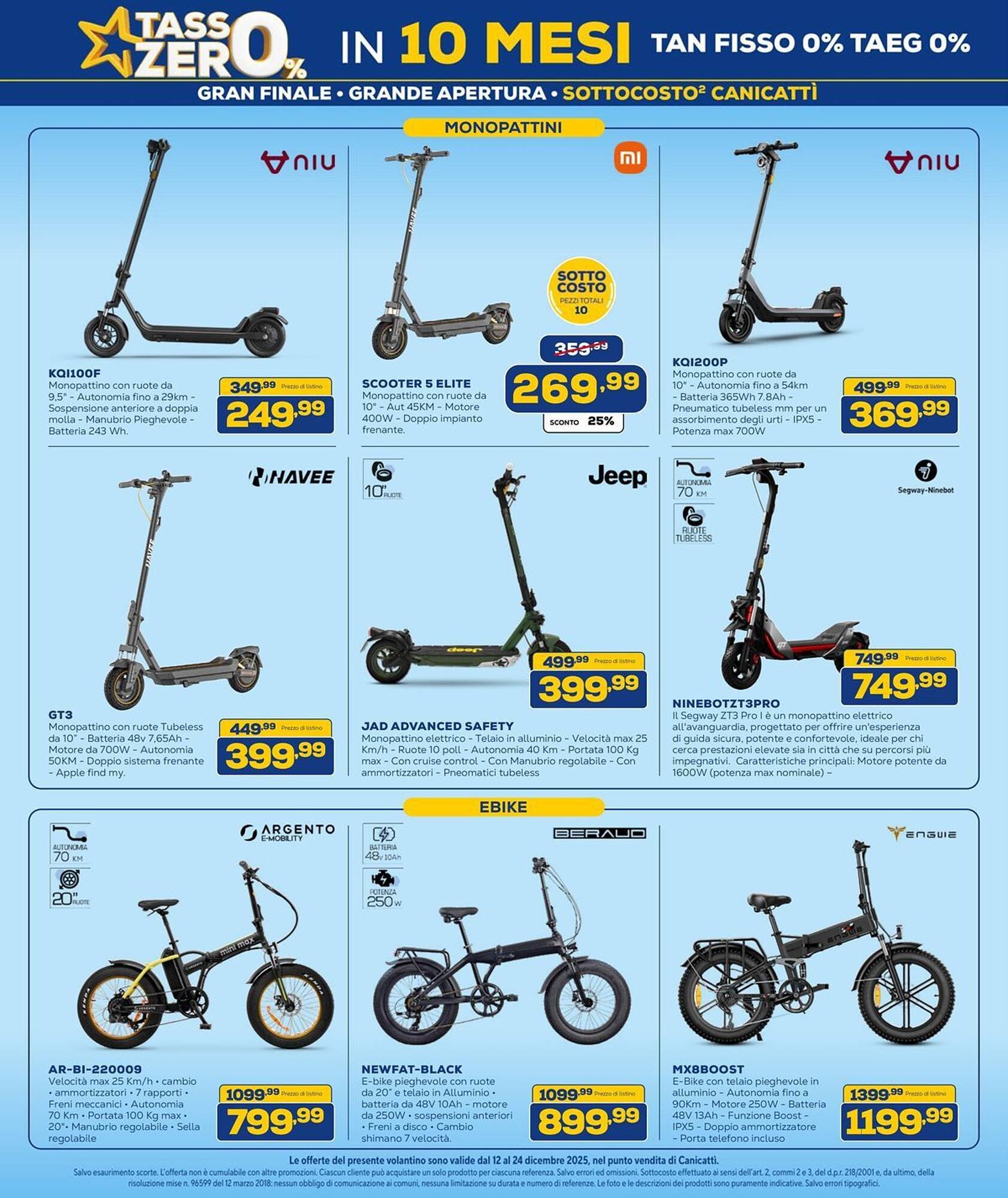 Volantino Euronics (2025-12-12 - 2025-12-24)