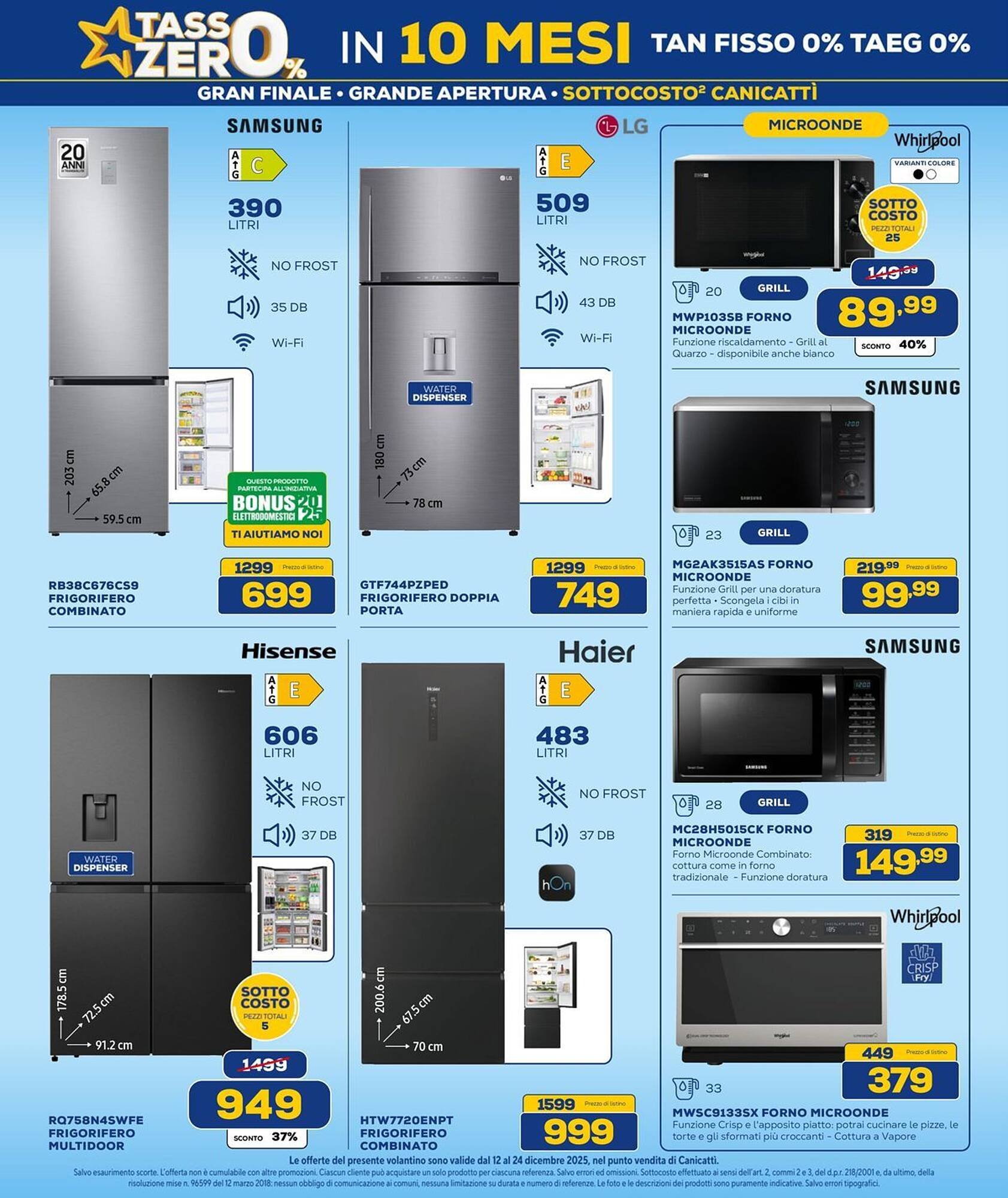 Volantino Euronics (2025-12-12 - 2025-12-24)