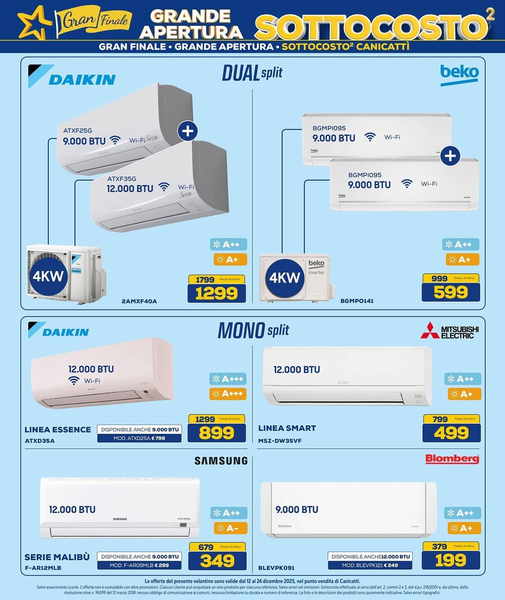 Volantino Euronics (2025-12-12 - 2025-12-24)