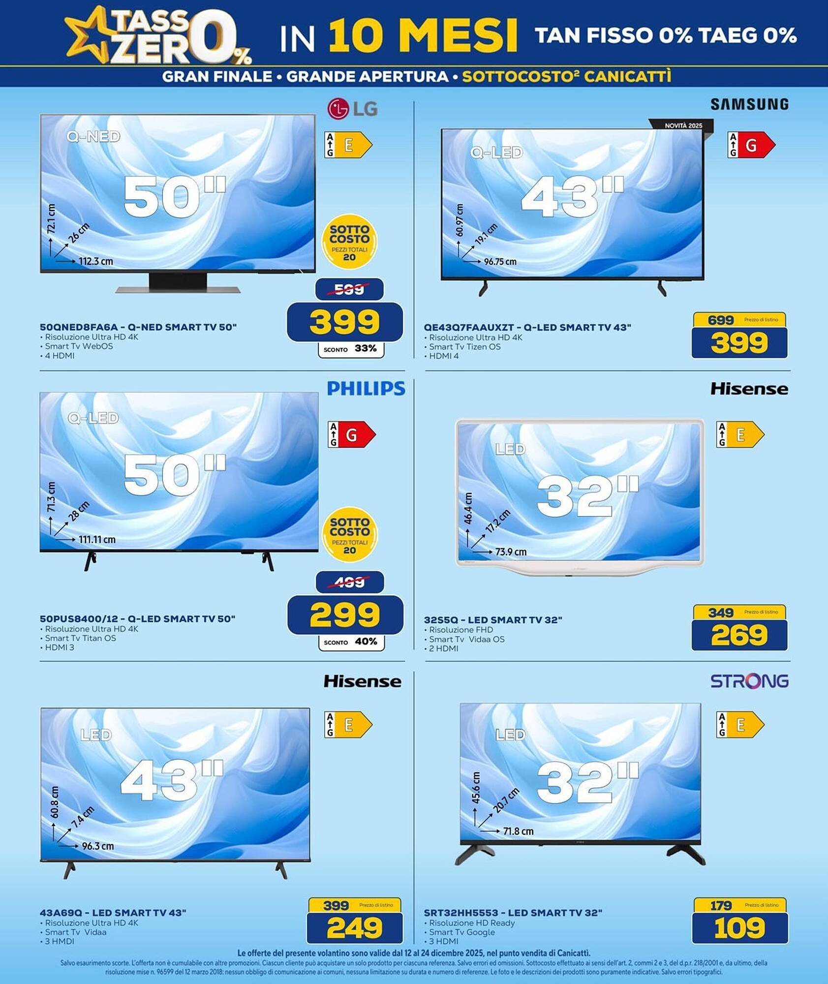 Volantino Euronics (2025-12-12 - 2025-12-24)