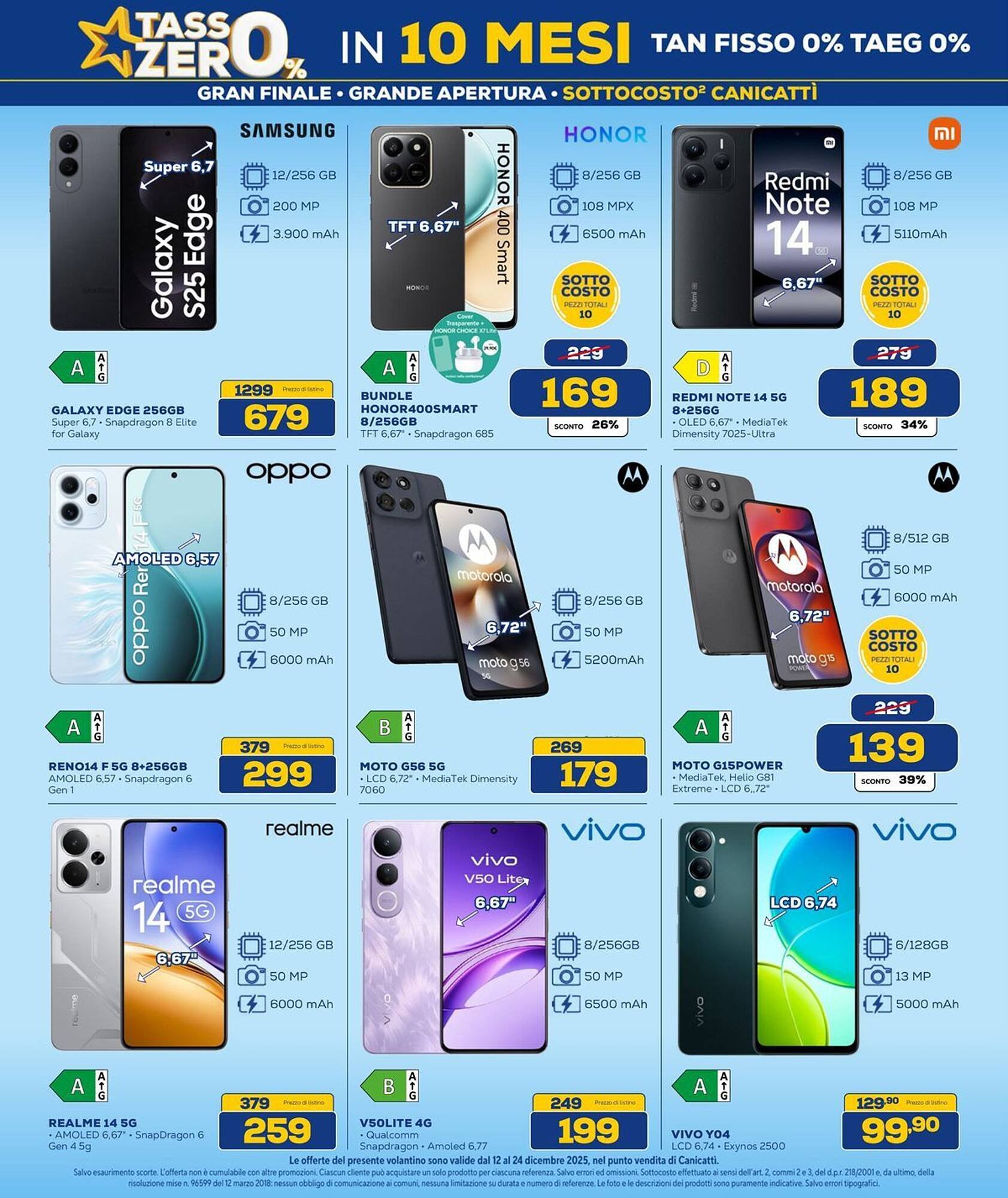 Volantino Euronics (2025-12-12 - 2025-12-24)