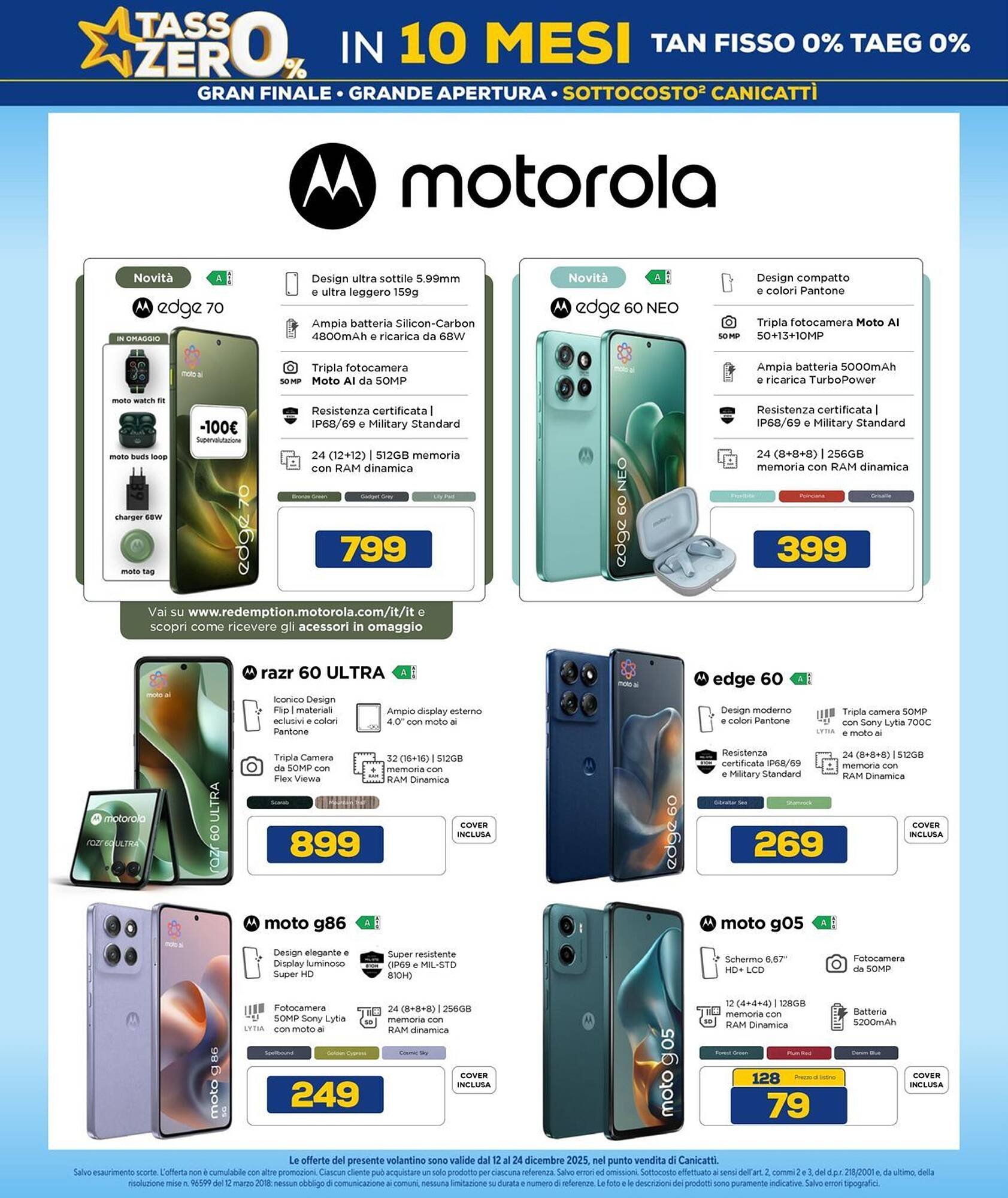 Volantino Euronics (2025-12-12 - 2025-12-24)