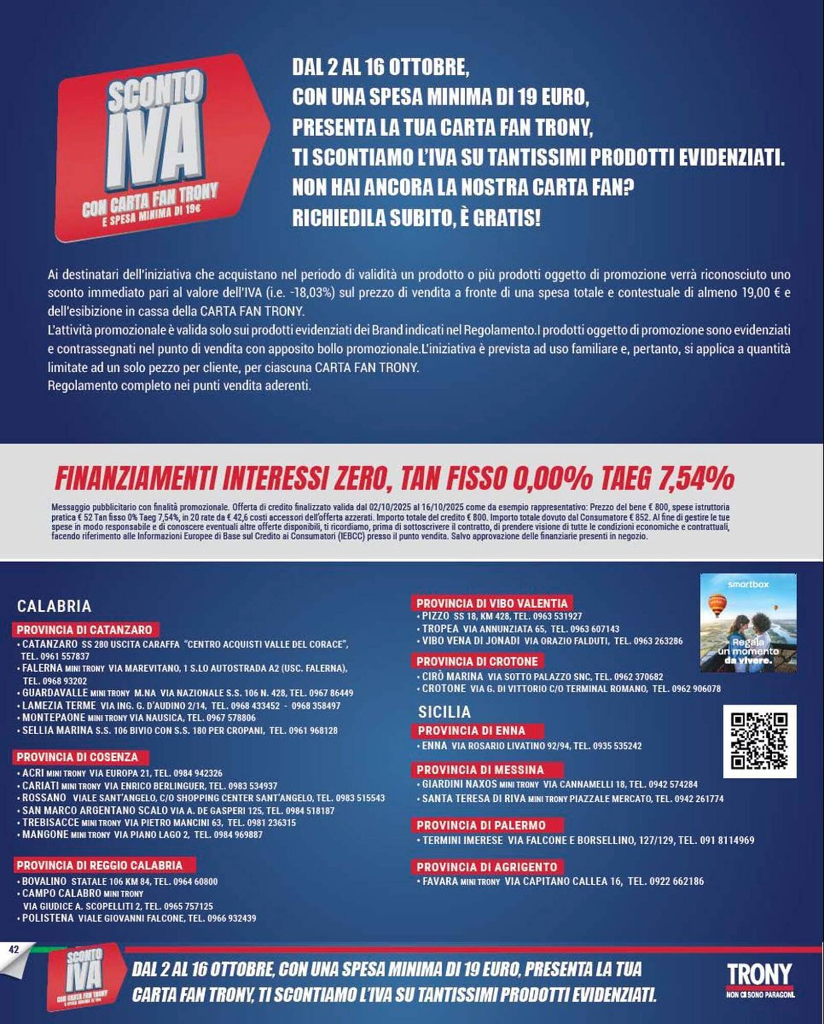 Volantino Trony (2025-10-02 - 2025-10-16)