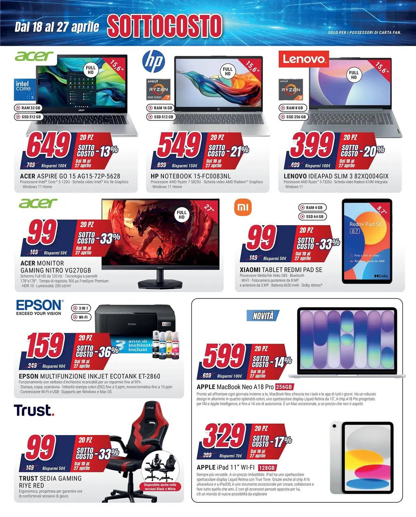 Volantino Trony (2026-04-17 - 2026-04-26)