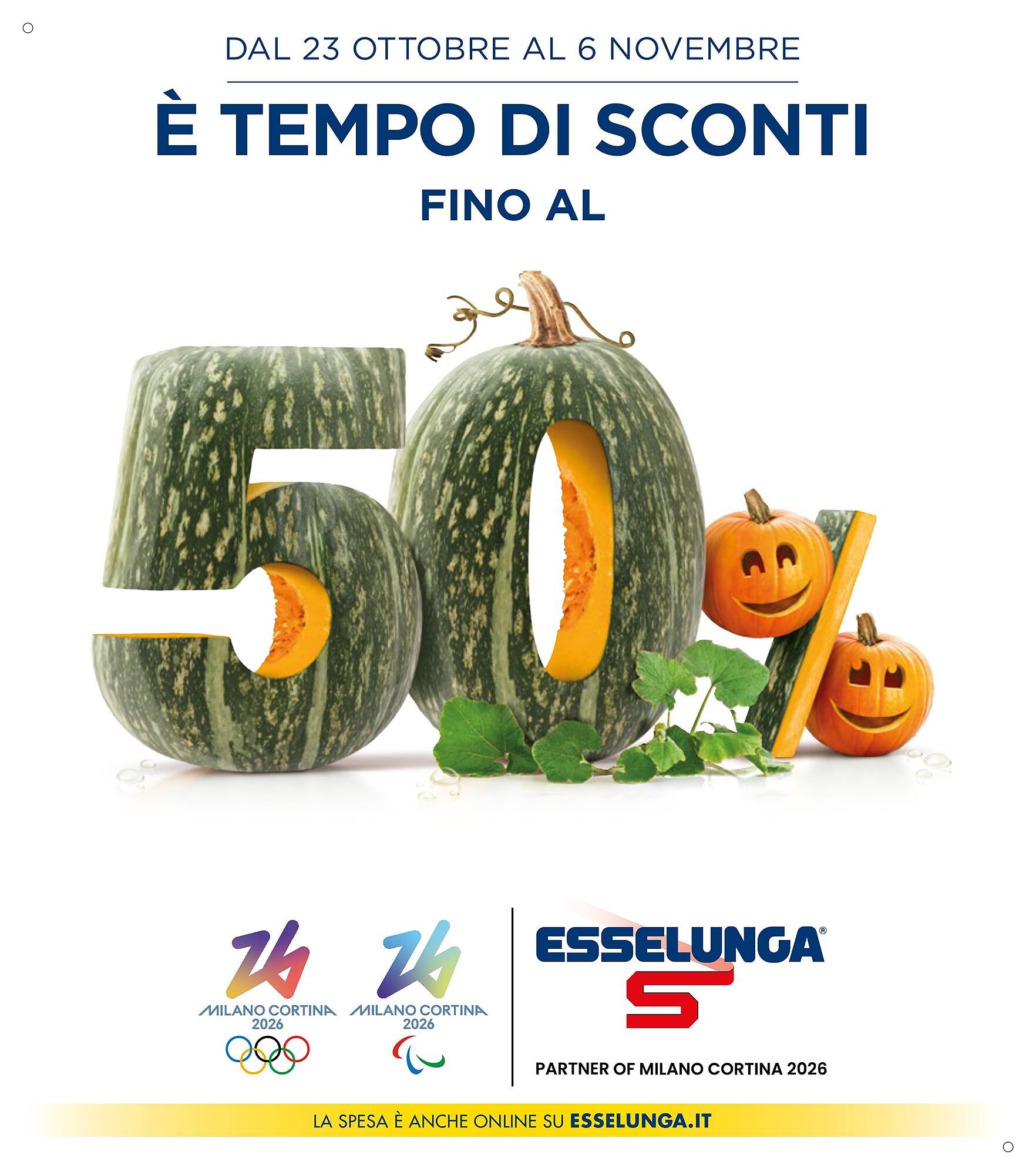 Volantino Esselunga (2025-10-23 - 2025-11-06)