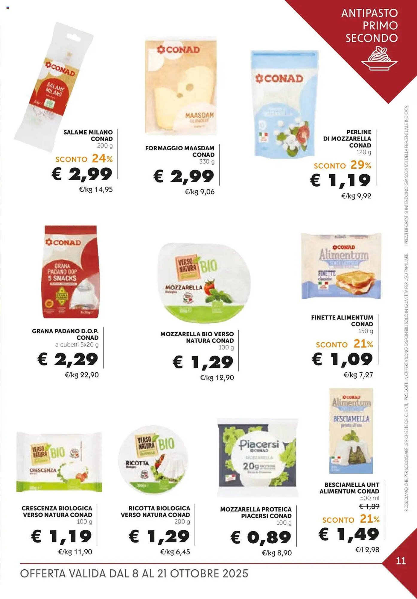 Volantino Conad (2025-10-08 - 2025-10-21)