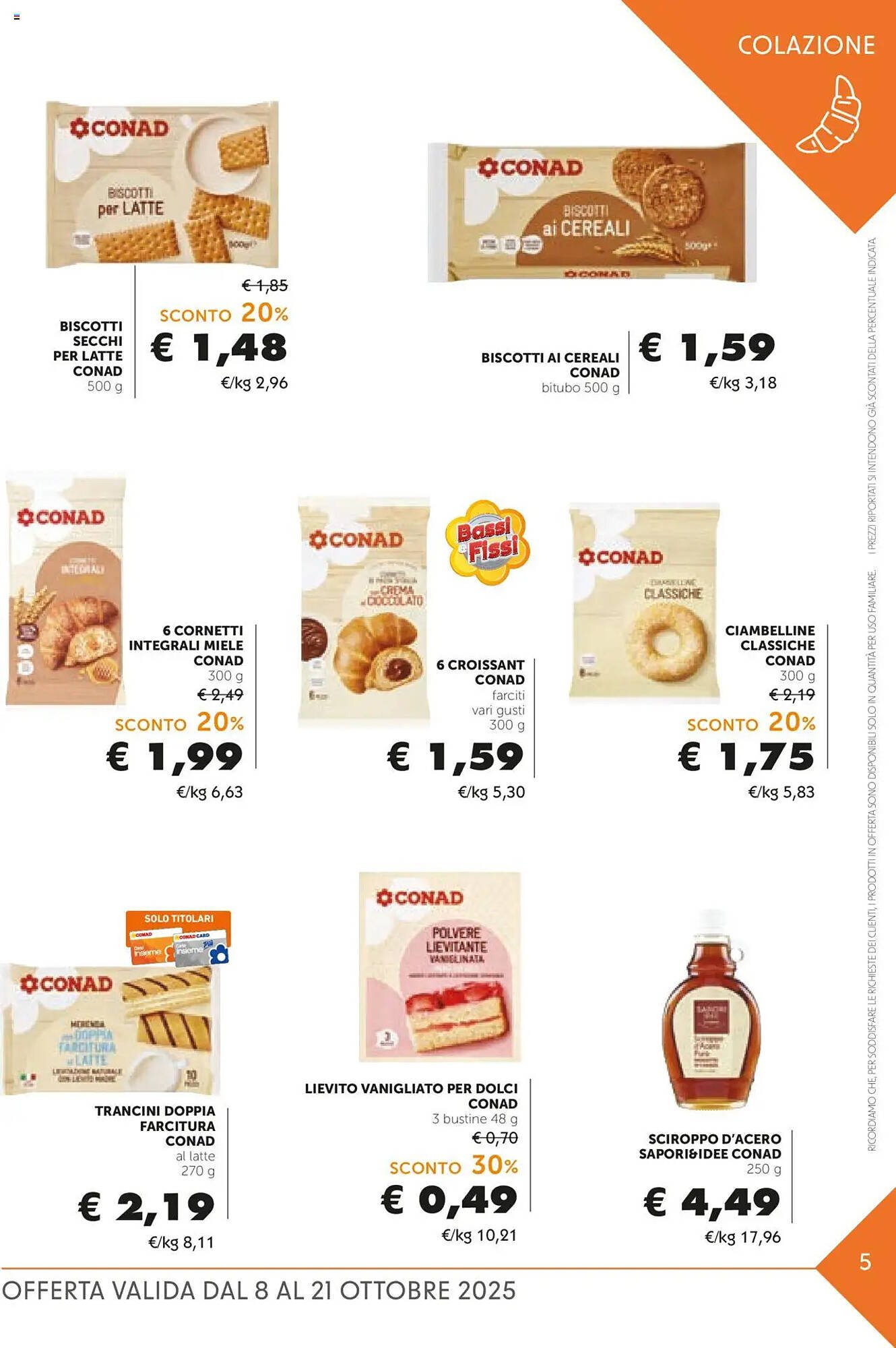 Volantino Conad (2025-10-08 - 2025-10-21)