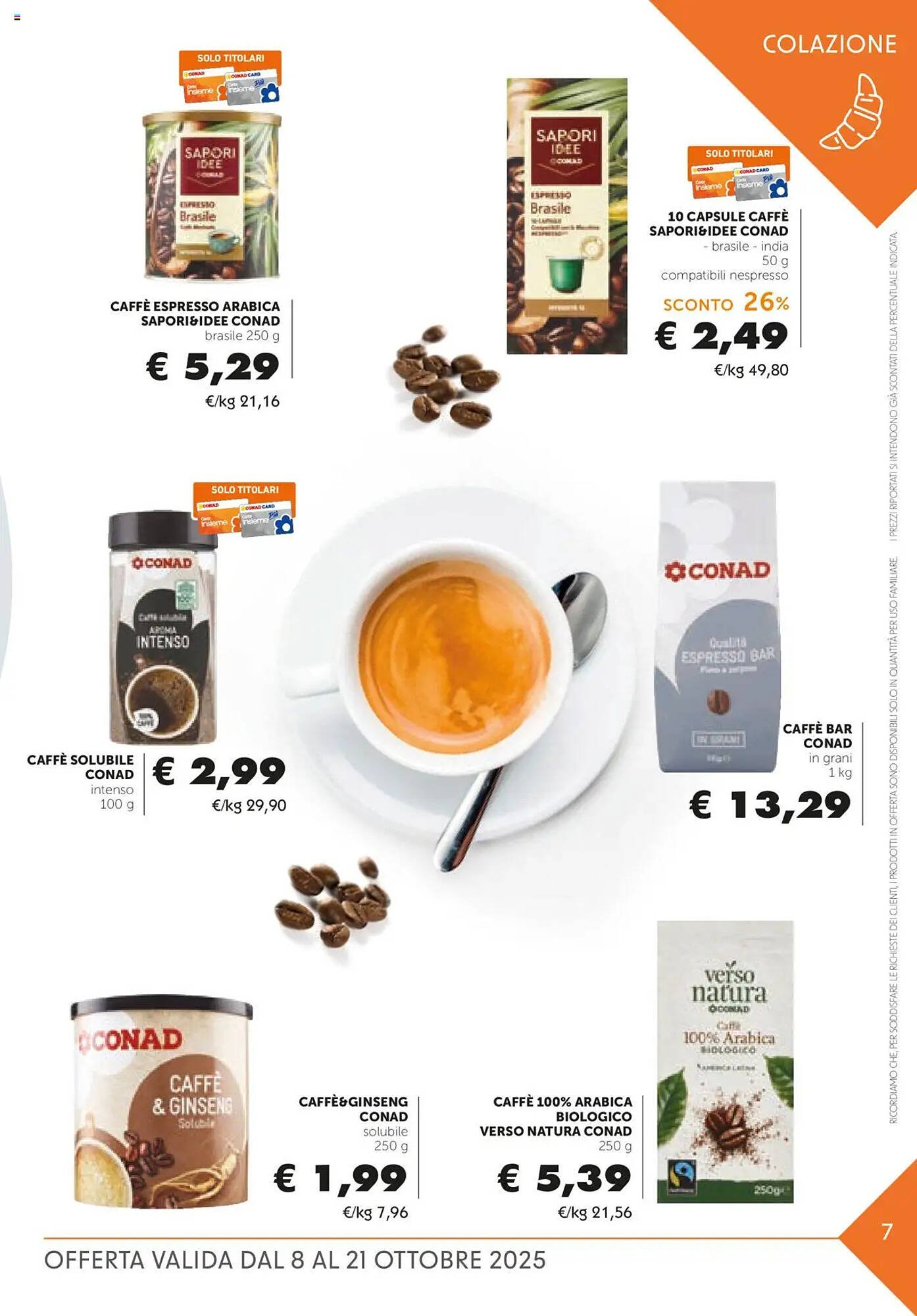 Volantino Conad (2025-10-08 - 2025-10-21)