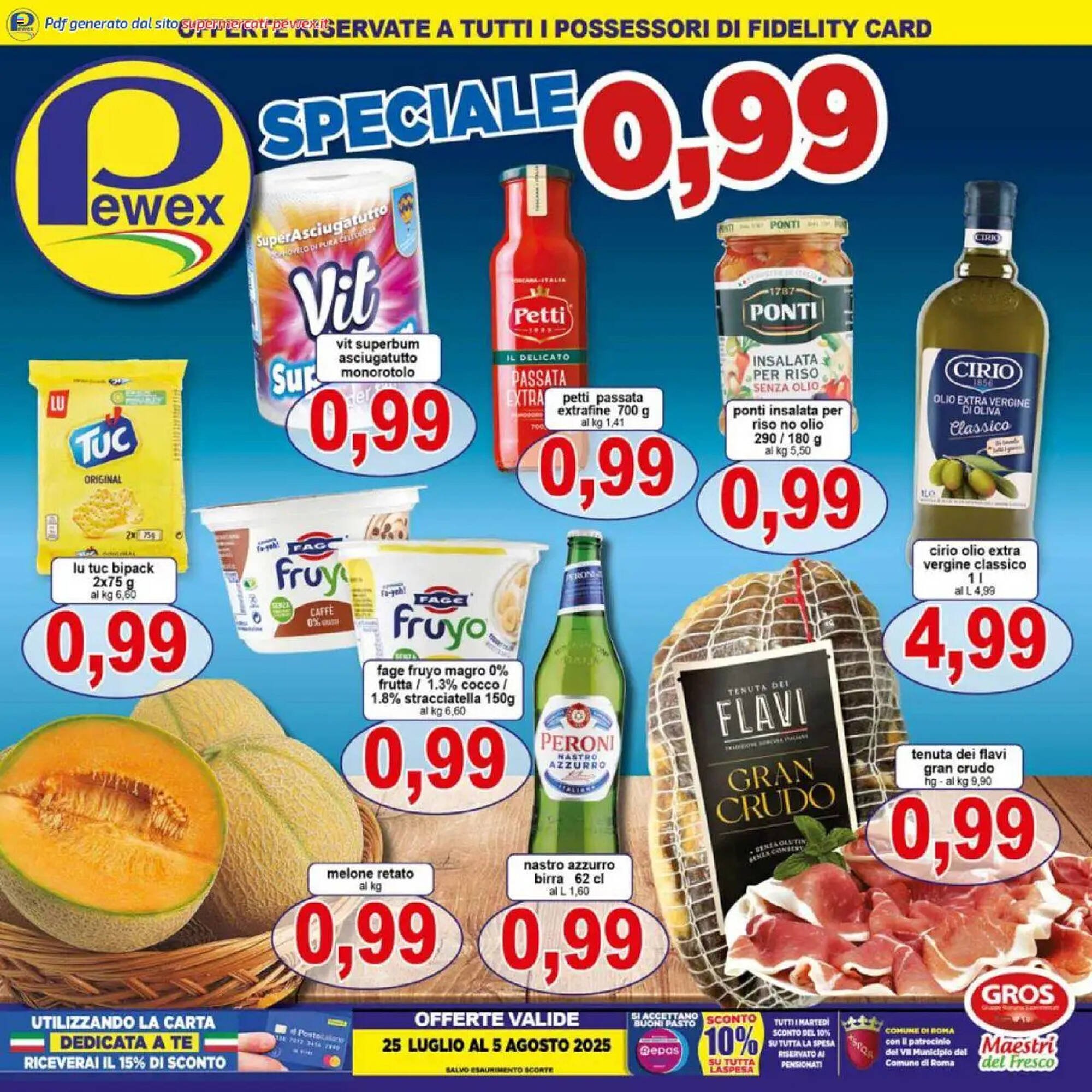 Volantino Pewex (2025-07-25 - 2025-08-05)
