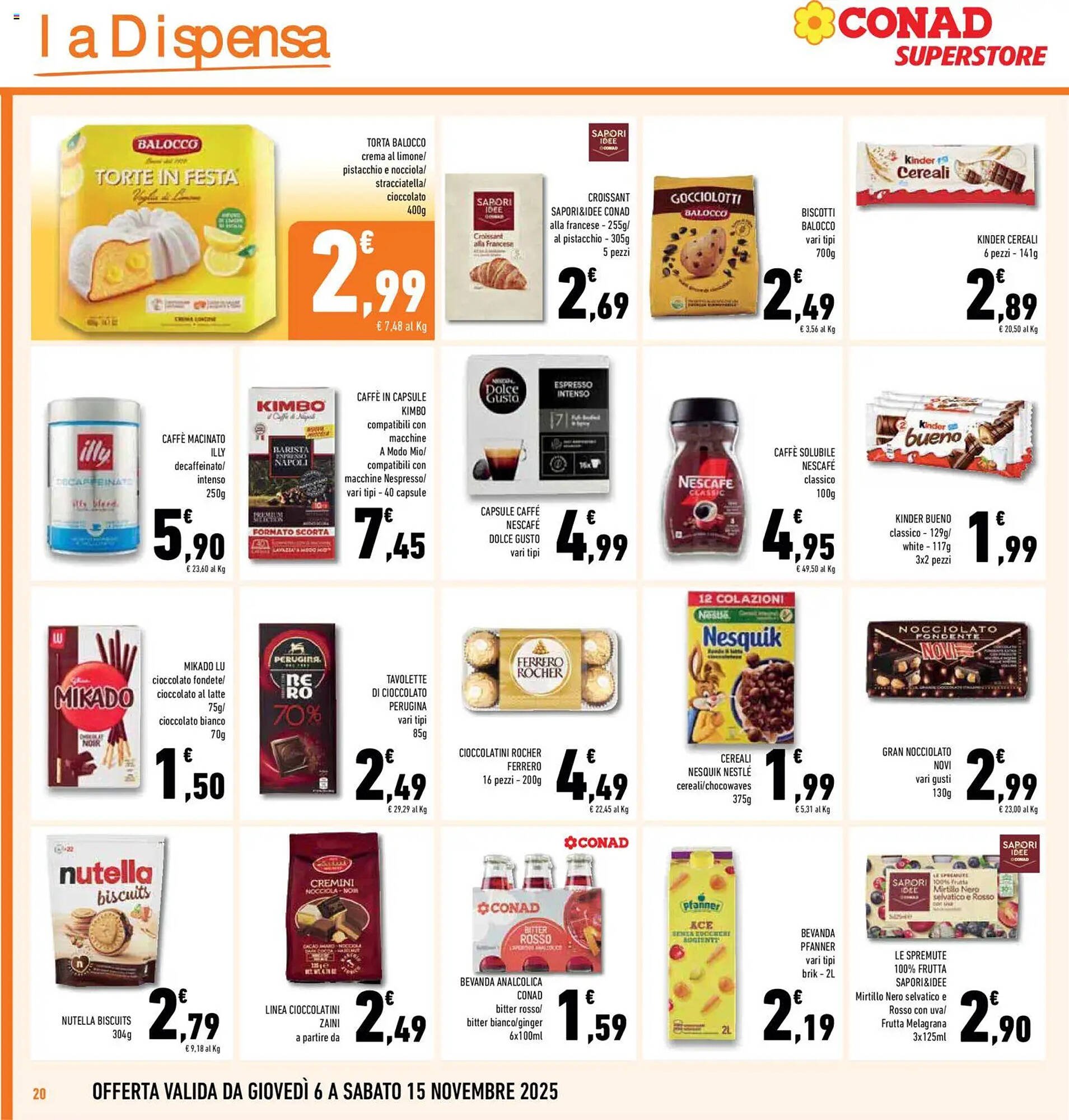 Volantino Conad (2025-11-06 - 2025-11-15)