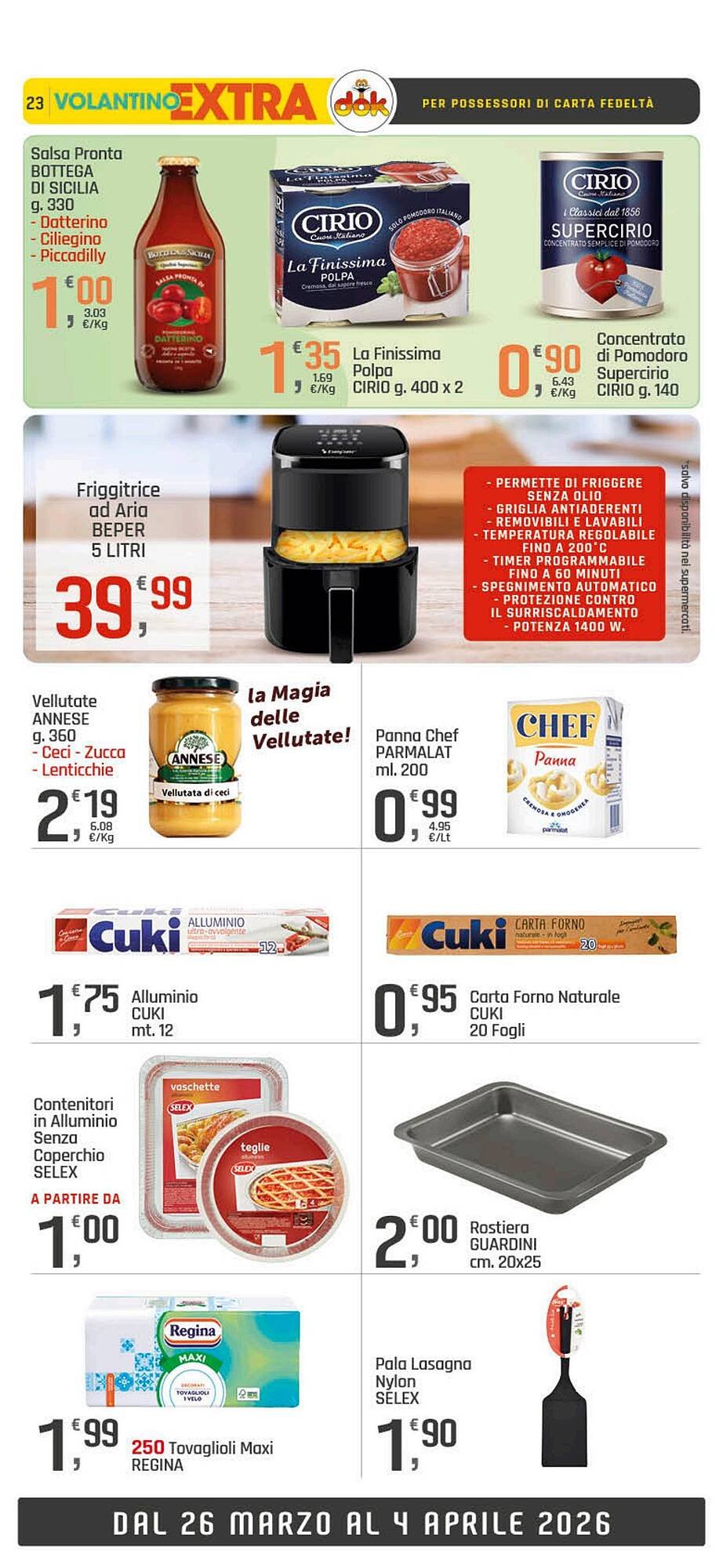 Volantino Supermercati Dok (2026-03-26 - 2026-04-04)
