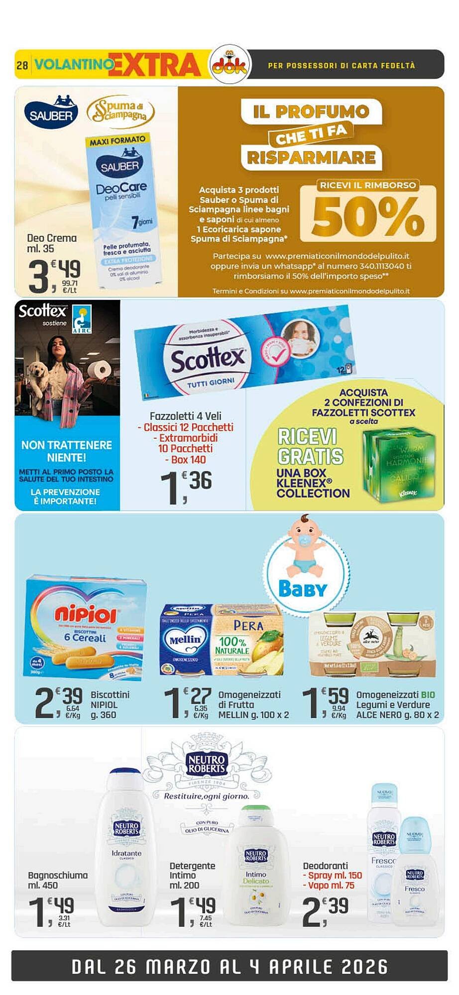 Volantino Supermercati Dok (2026-03-26 - 2026-04-04)