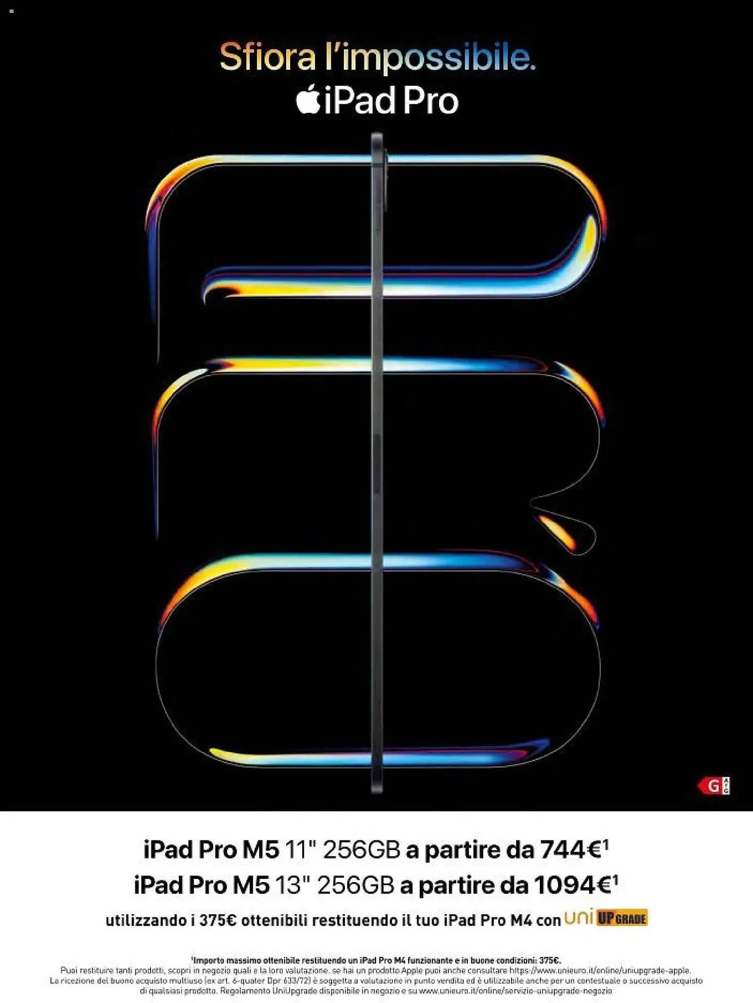 Volantino Unieuro (2025-10-30 - 2025-11-05)